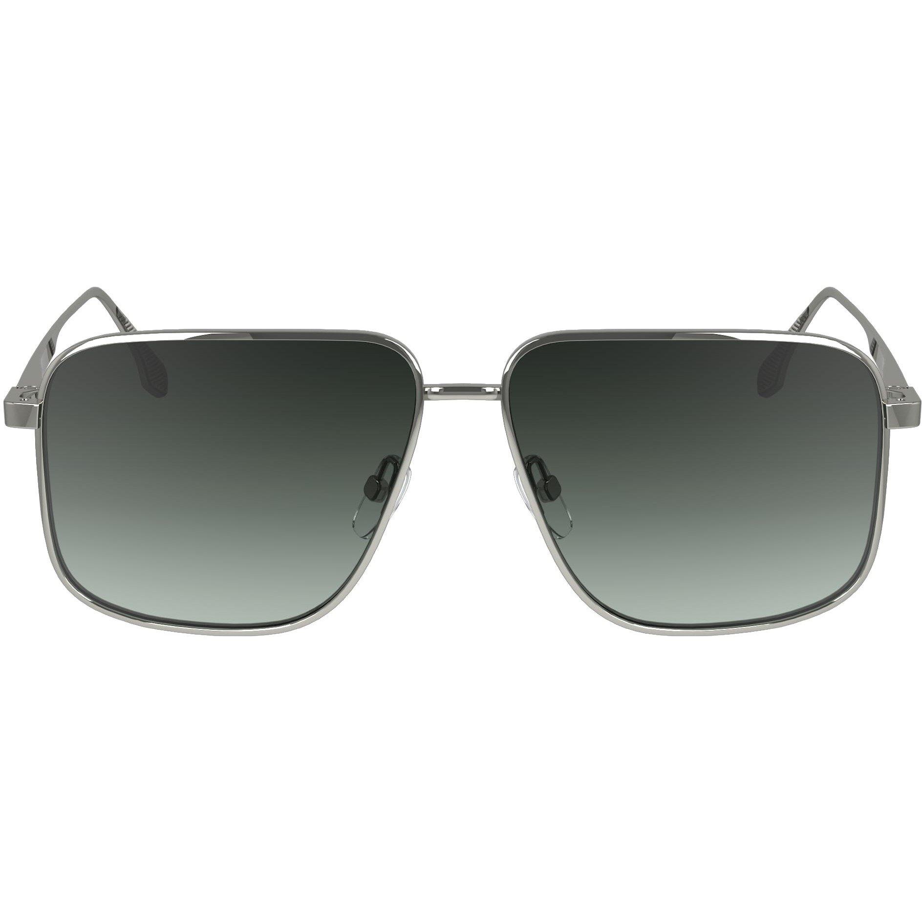 Silver/Green - Victoria Beckham - Women's Square Sunglasses - 7