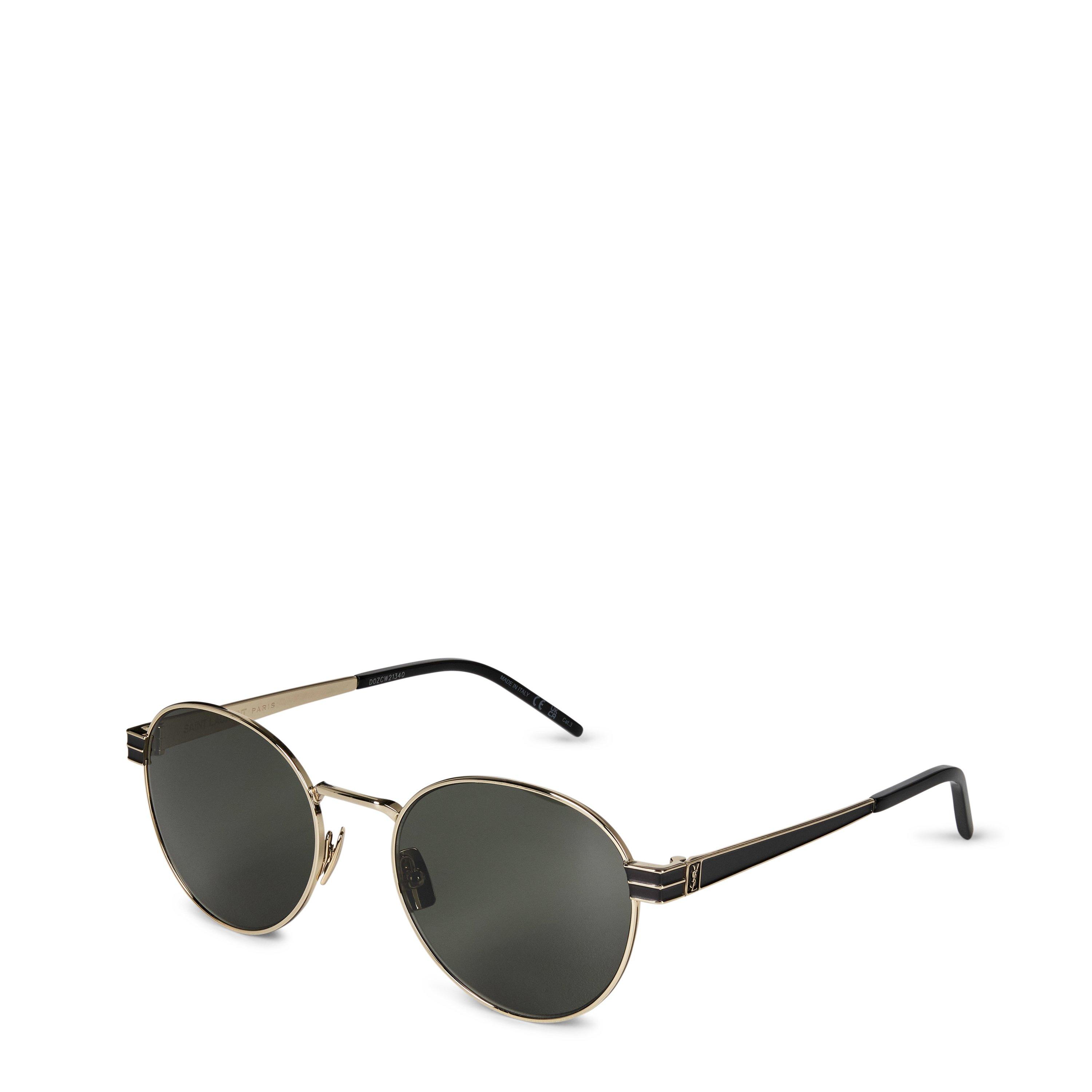Gold/Grey 003 - Saint Laurent - M62 Sunglasses - 1