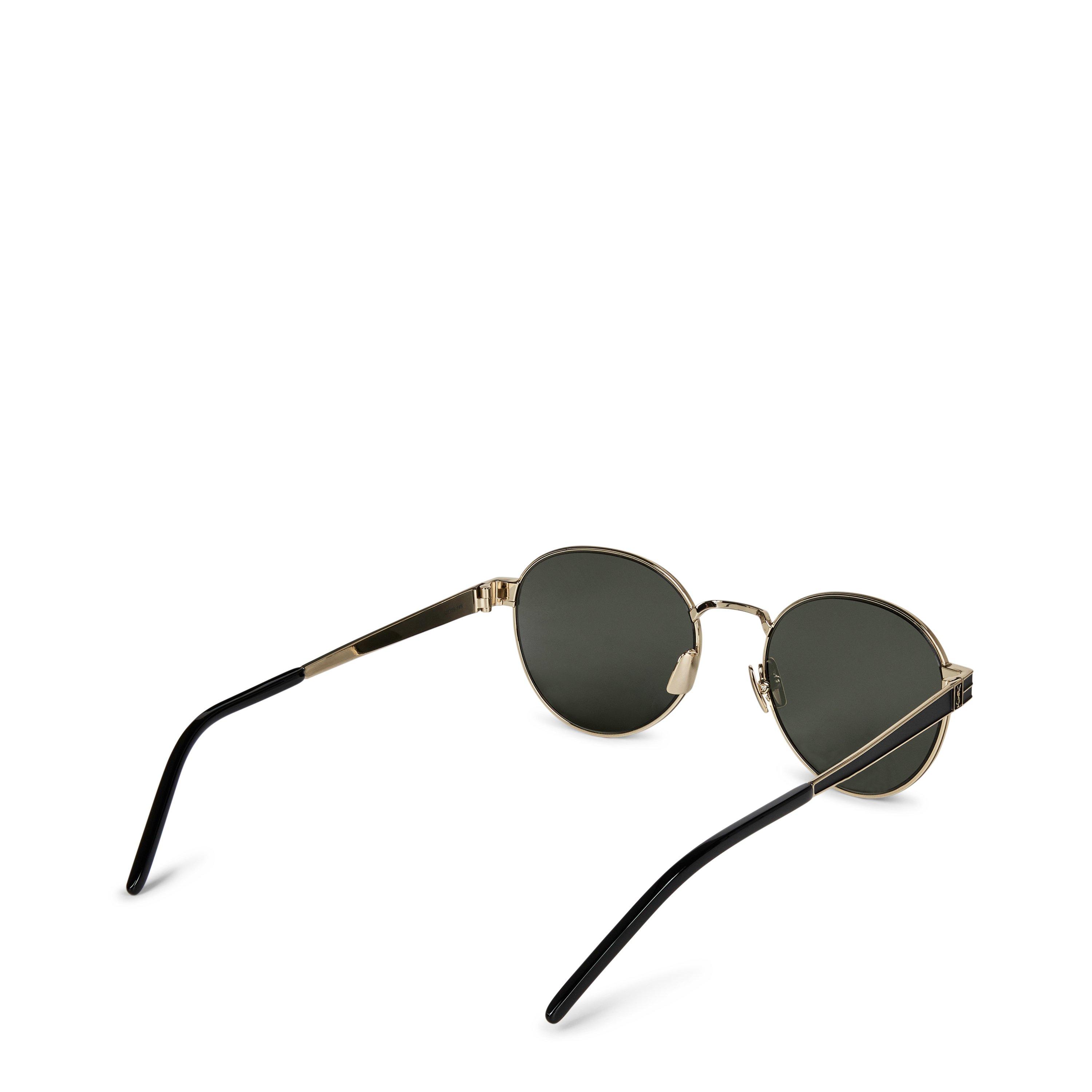 Gold/Grey 003 - Saint Laurent - M62 Sunglasses - 3