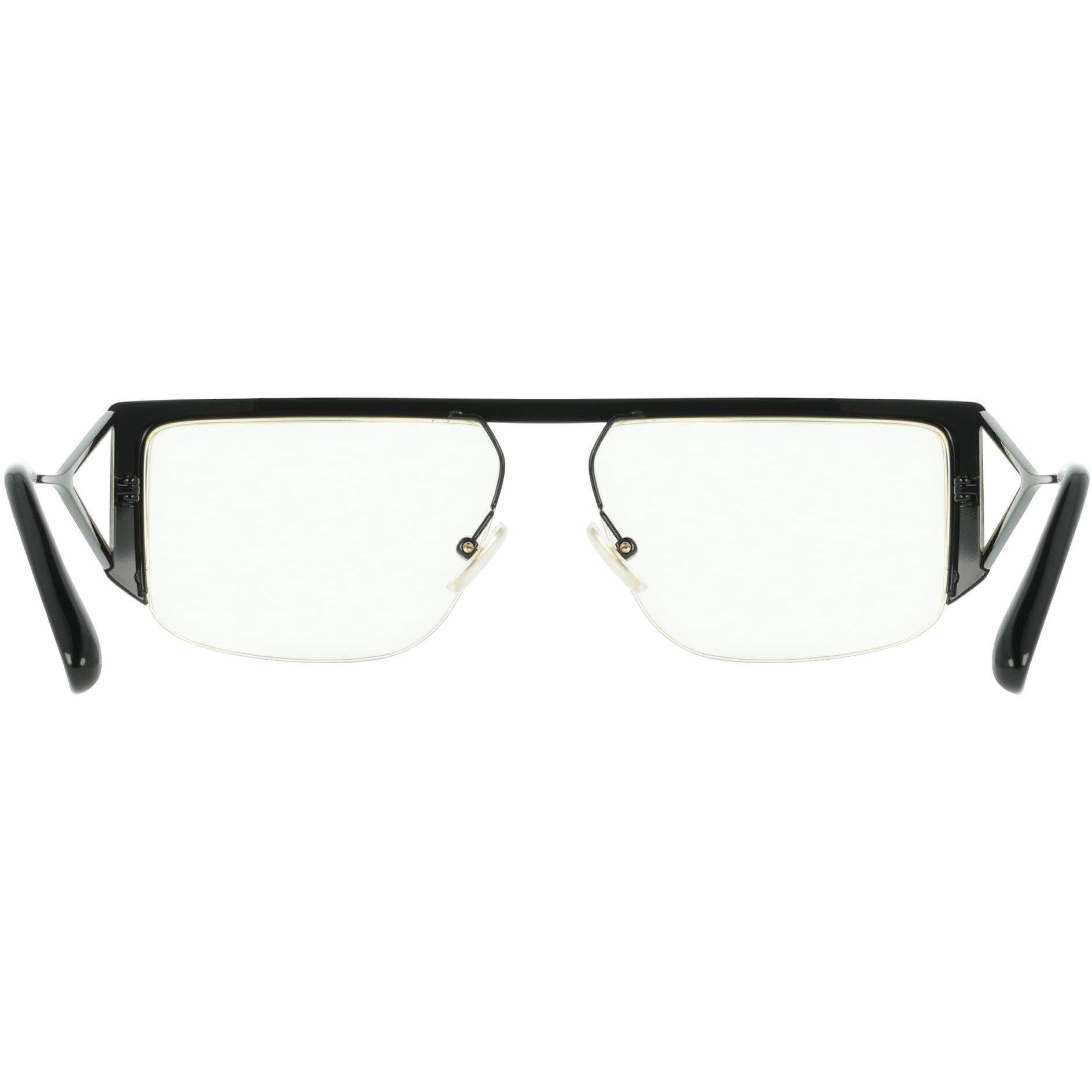 Black - Victoria Beckham - Women's VB250S Rectangle Sunglasses - 5