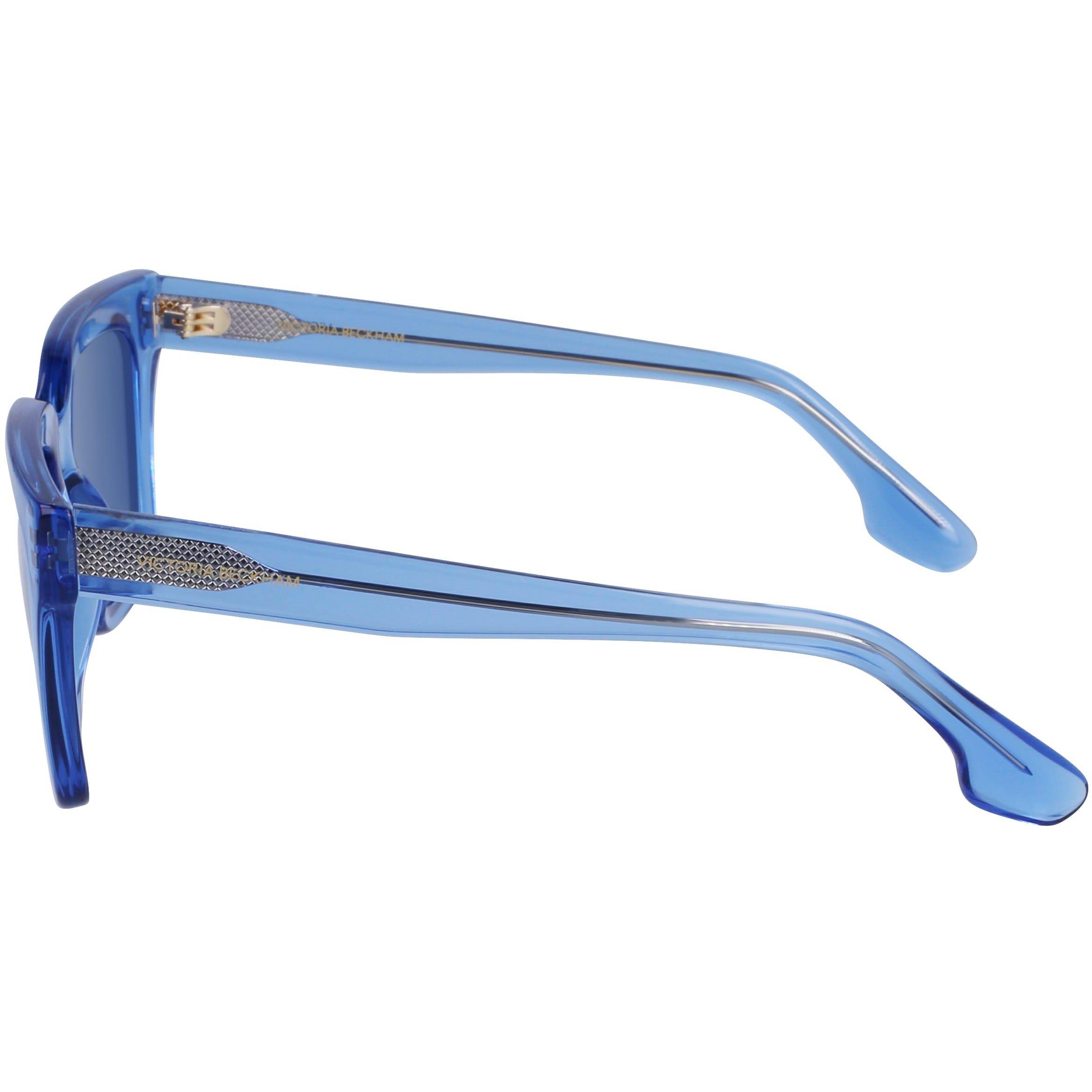Teal Blue - Victoria Beckham - Women's VB644S Rectangle Sunglasses - 3