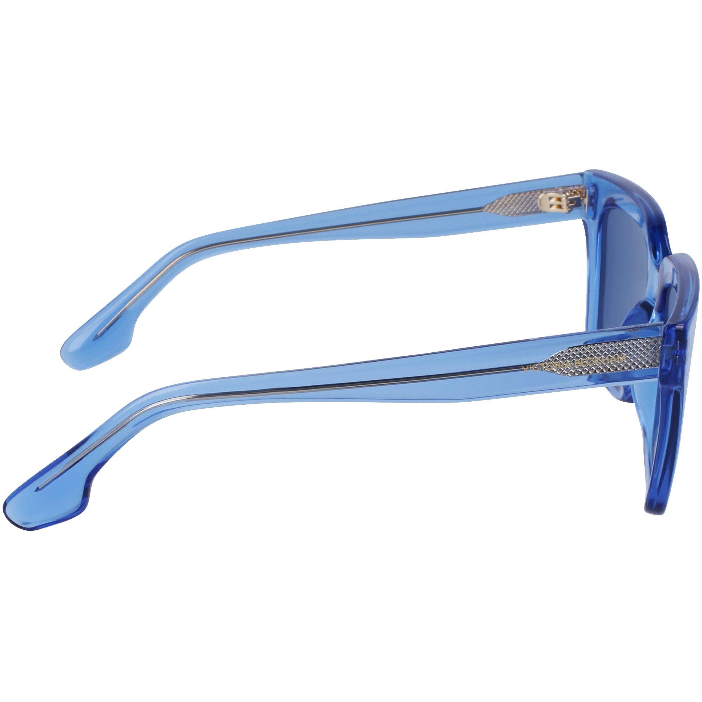 Teal Blue - Victoria Beckham - Women's VB644S Rectangle Sunglasses - 7