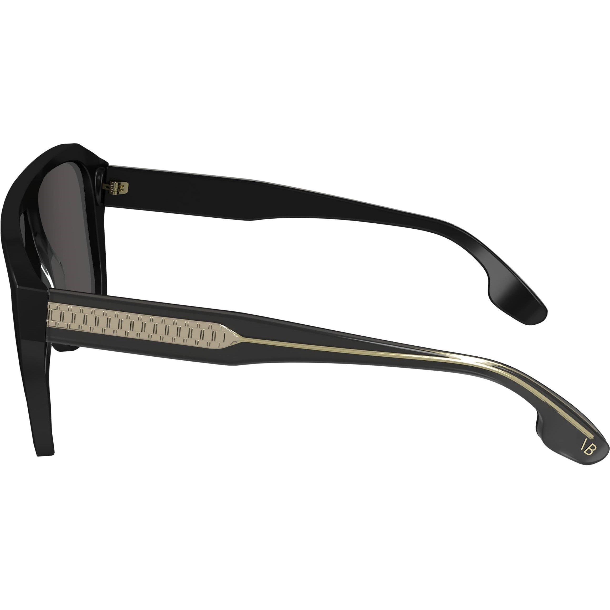 Black - Victoria Beckham - Women's Round Sunglasses - 3