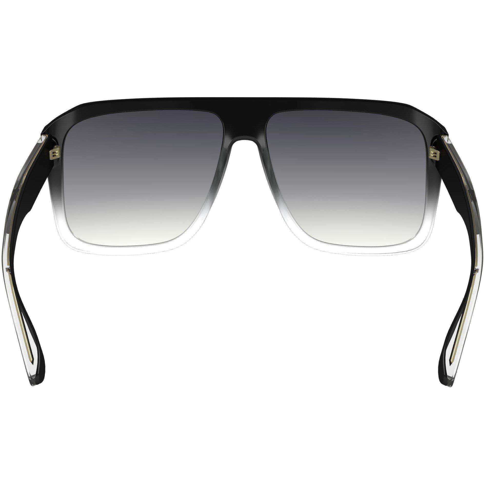 Black/Crystal - Victoria Beckham - Women's Round Sunglasses - 5
