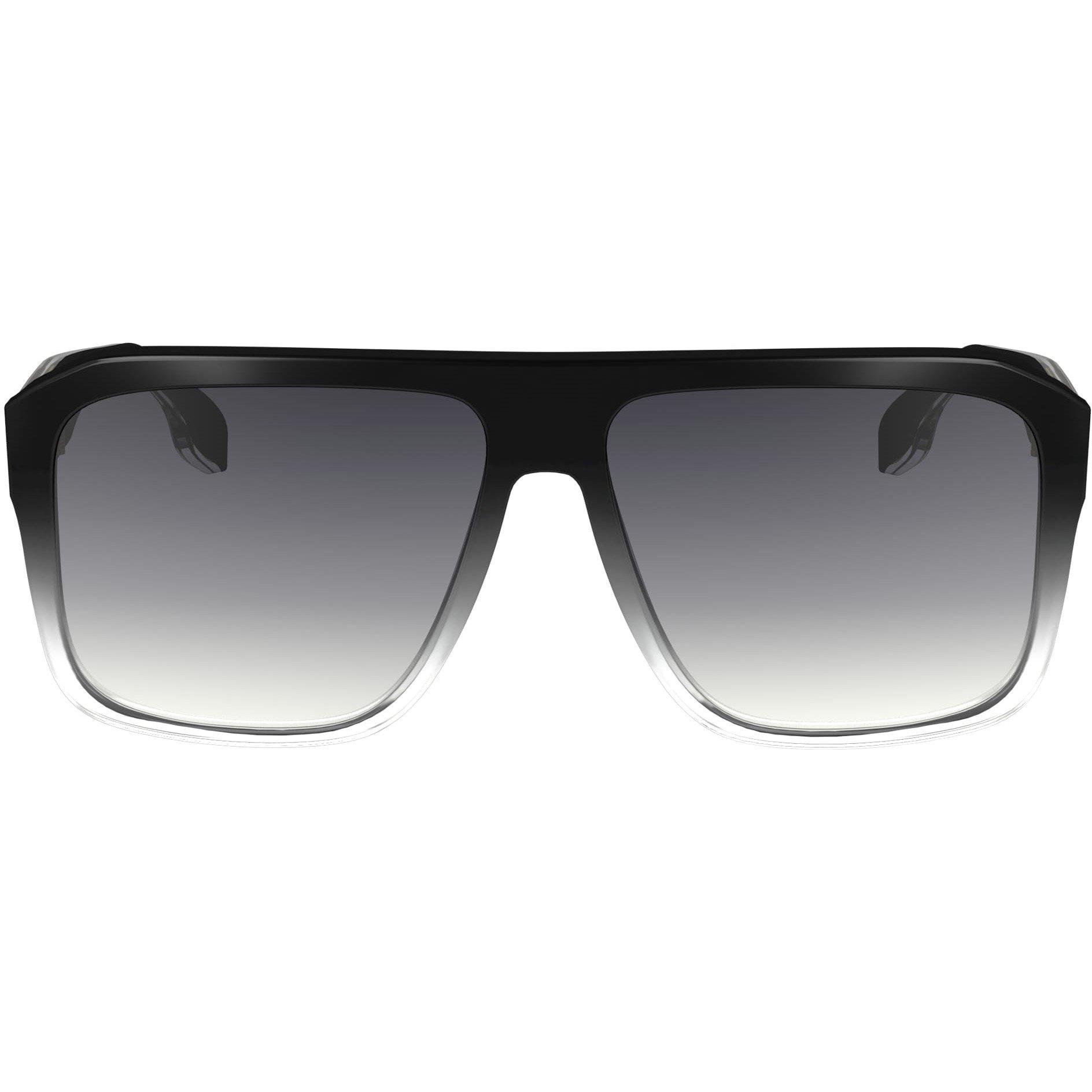 Black/Crystal - Victoria Beckham - Women's Round Sunglasses - 8