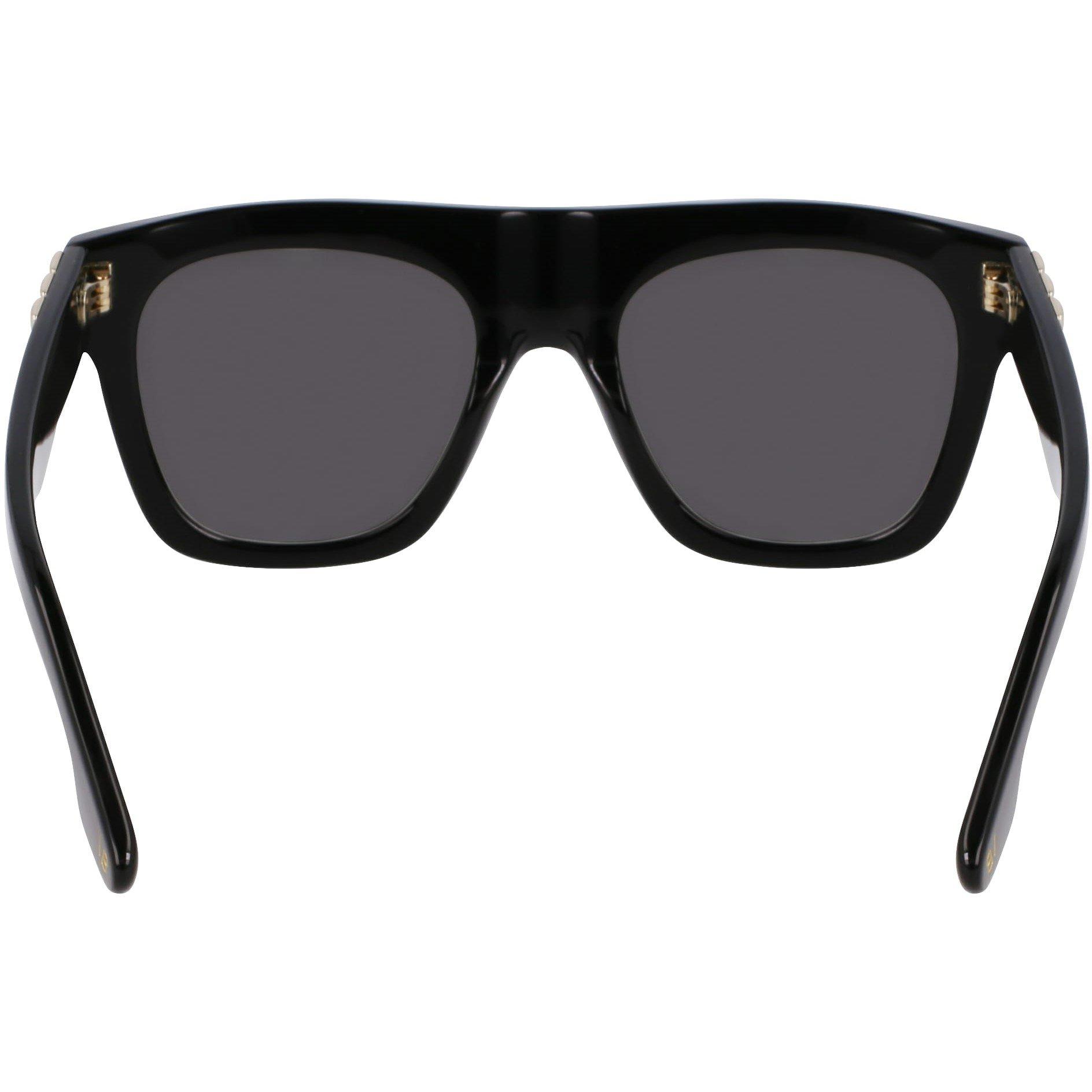 Black - Victoria Beckham - Women's VB675S Rectangle Sunglasses - 5