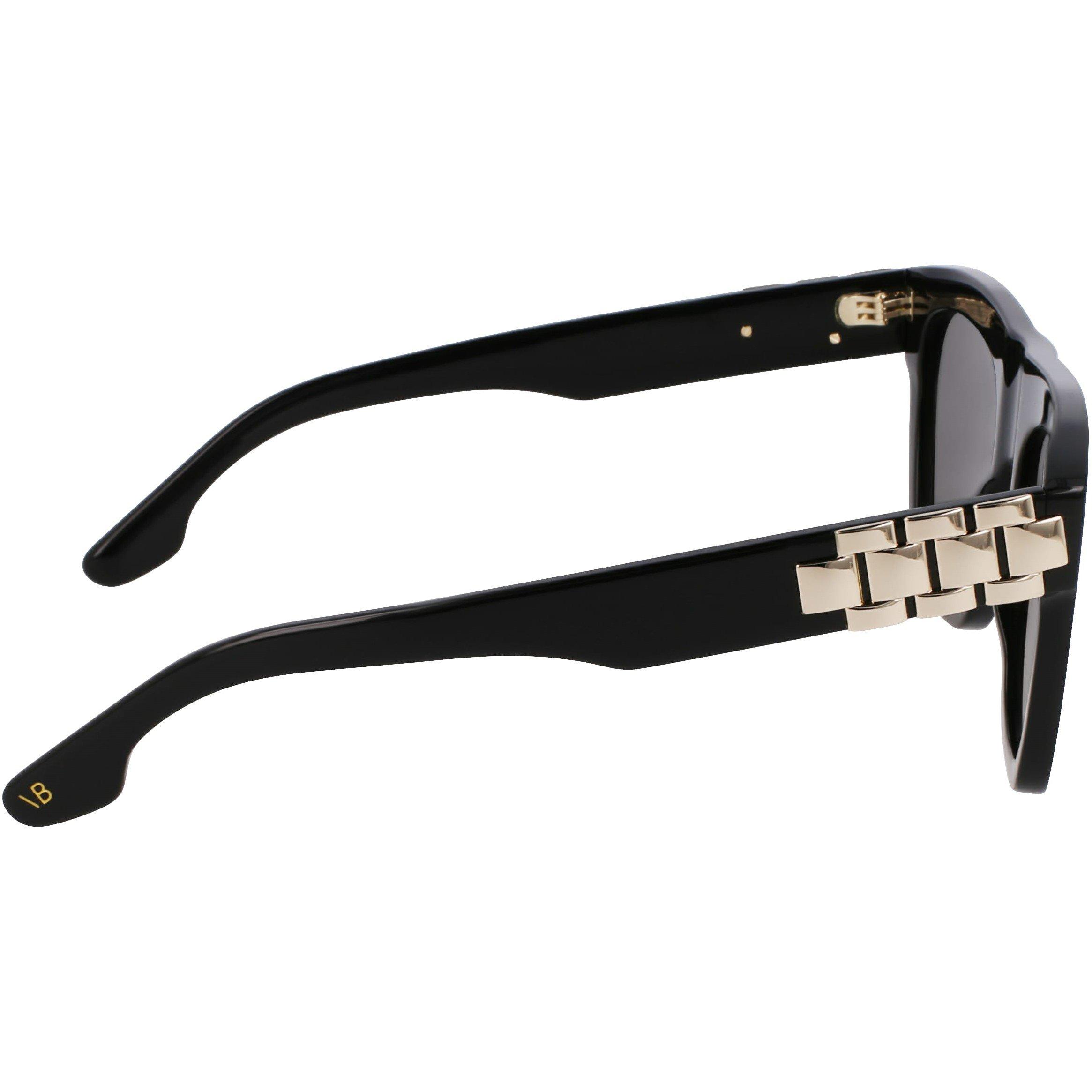 Black - Victoria Beckham - Women's VB675S Rectangle Sunglasses - 7