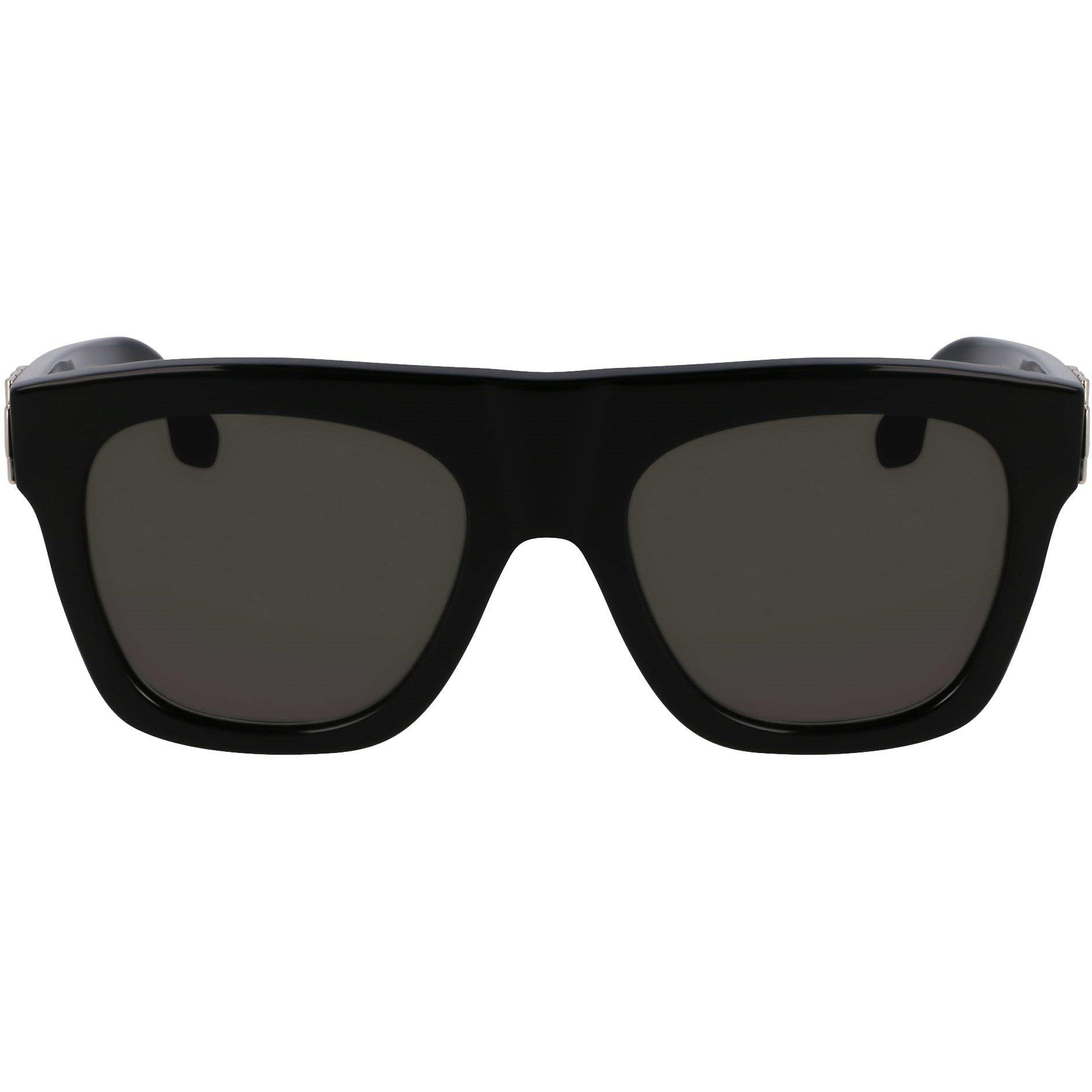 Black - Victoria Beckham - Women's VB675S Rectangle Sunglasses - 8