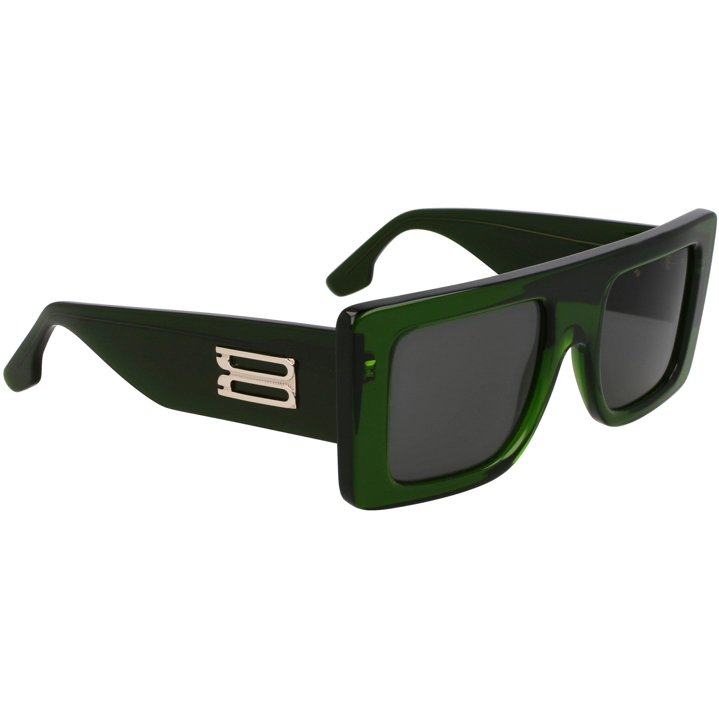 Green - Victoria Beckham - Women's VB677S Rectangle Sunglasses - 2