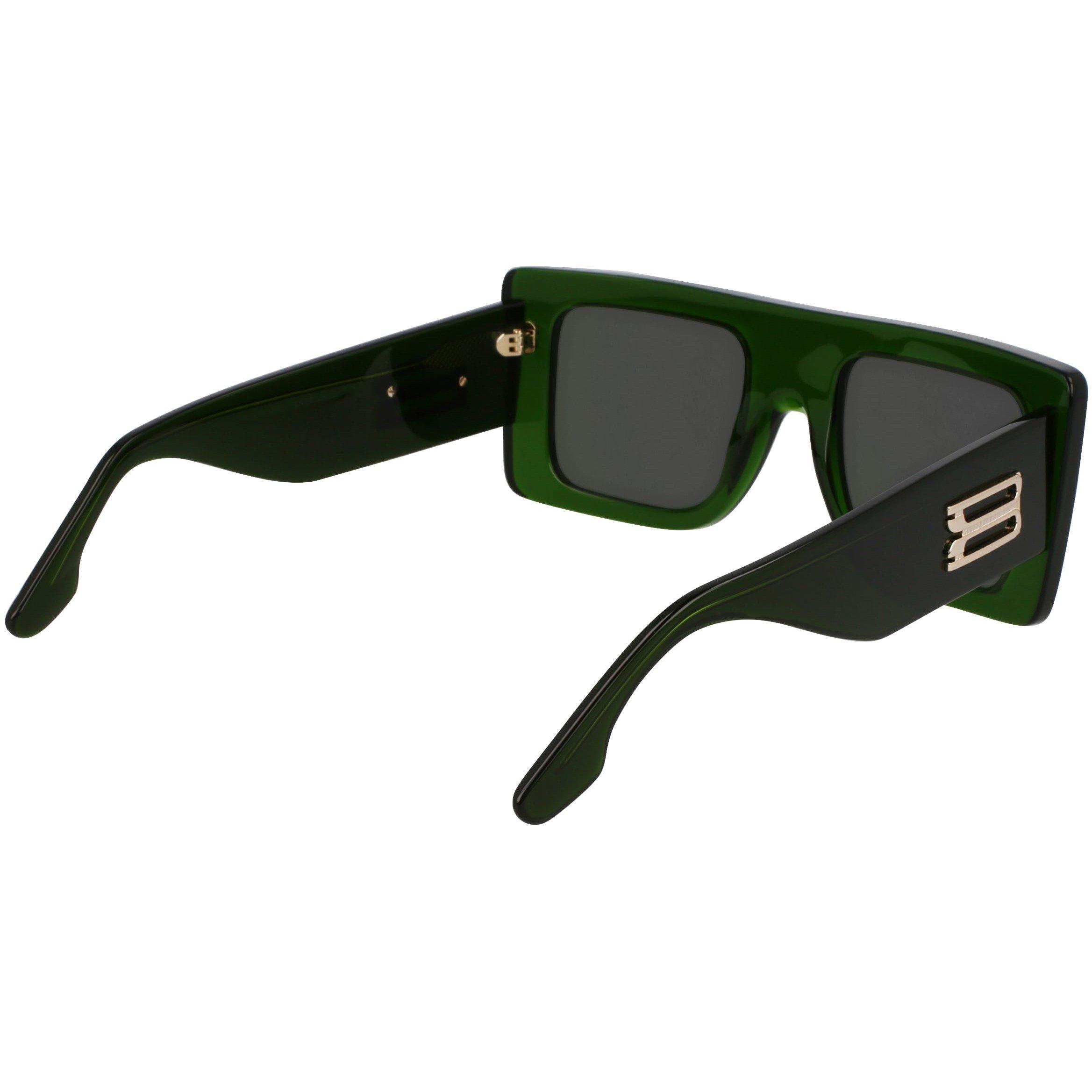 Green - Victoria Beckham - Women's VB677S Rectangle Sunglasses - 6