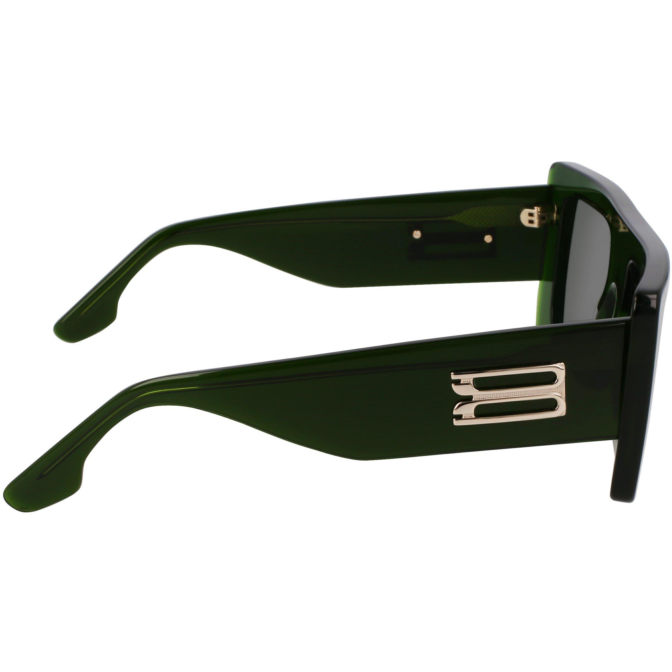 Green - Victoria Beckham - Women's VB677S Rectangle Sunglasses - 7