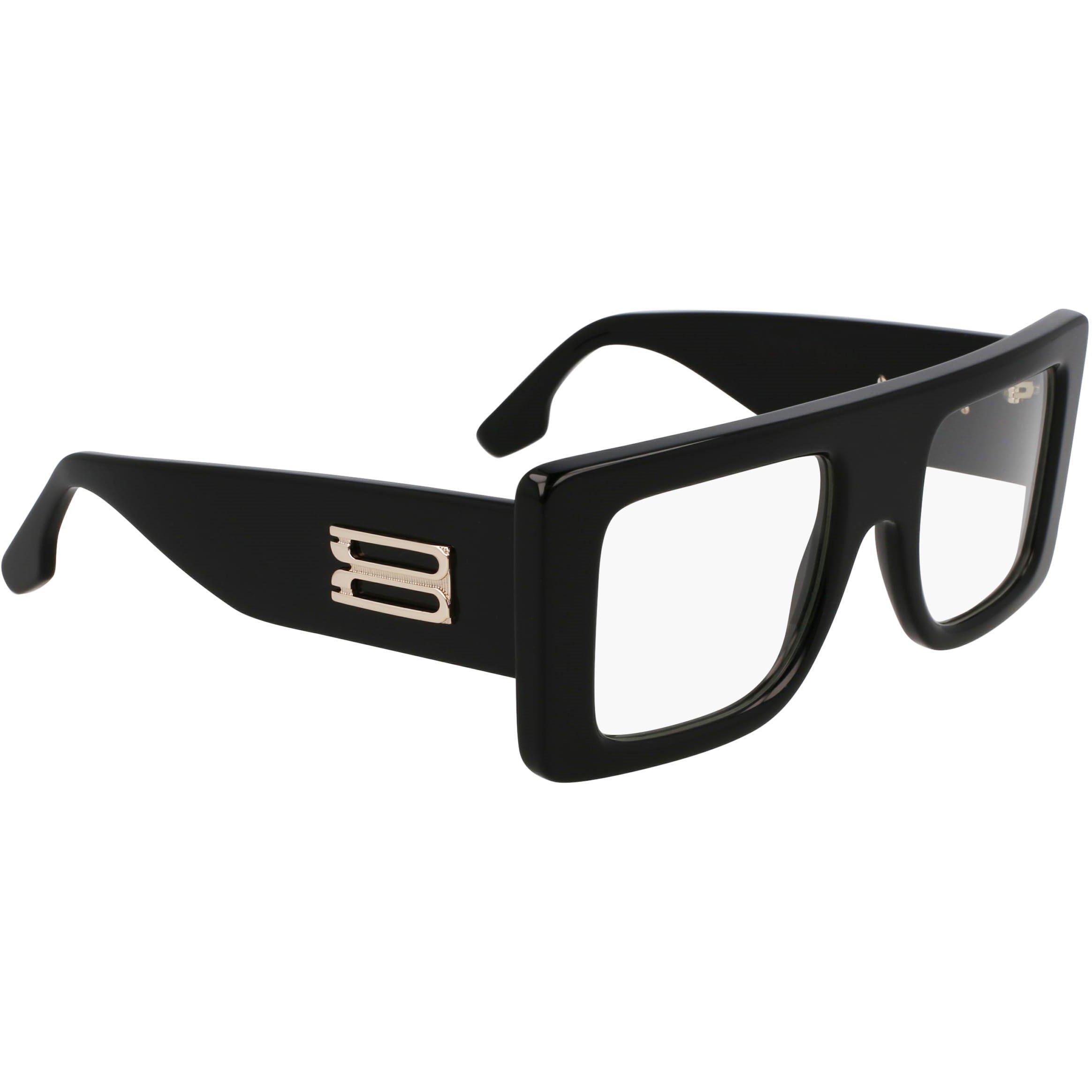 Black Clear - Victoria Beckham - Women's VB677S Rectangle Sunglasses - 2