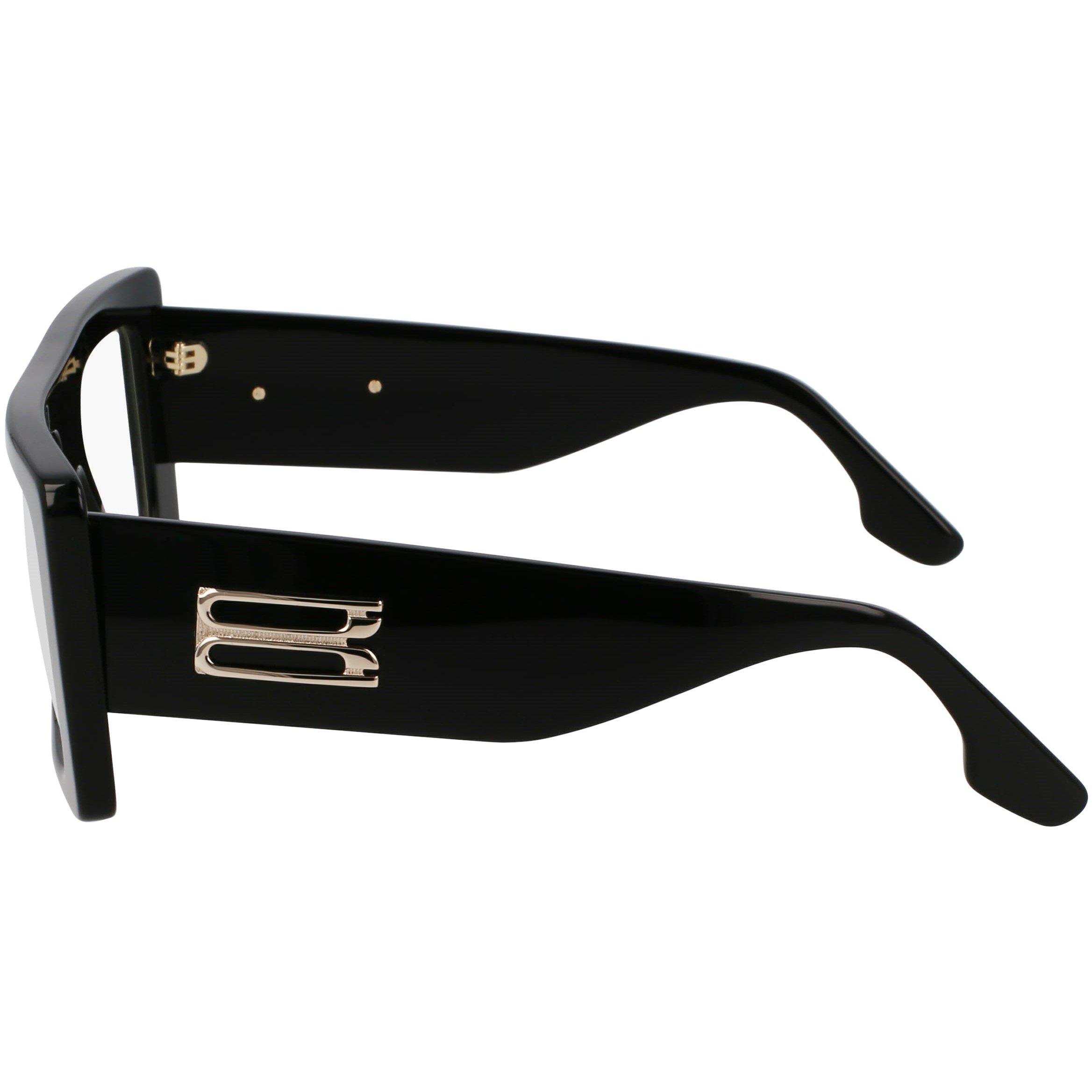 Black Clear - Victoria Beckham - Women's VB677S Rectangle Sunglasses - 3