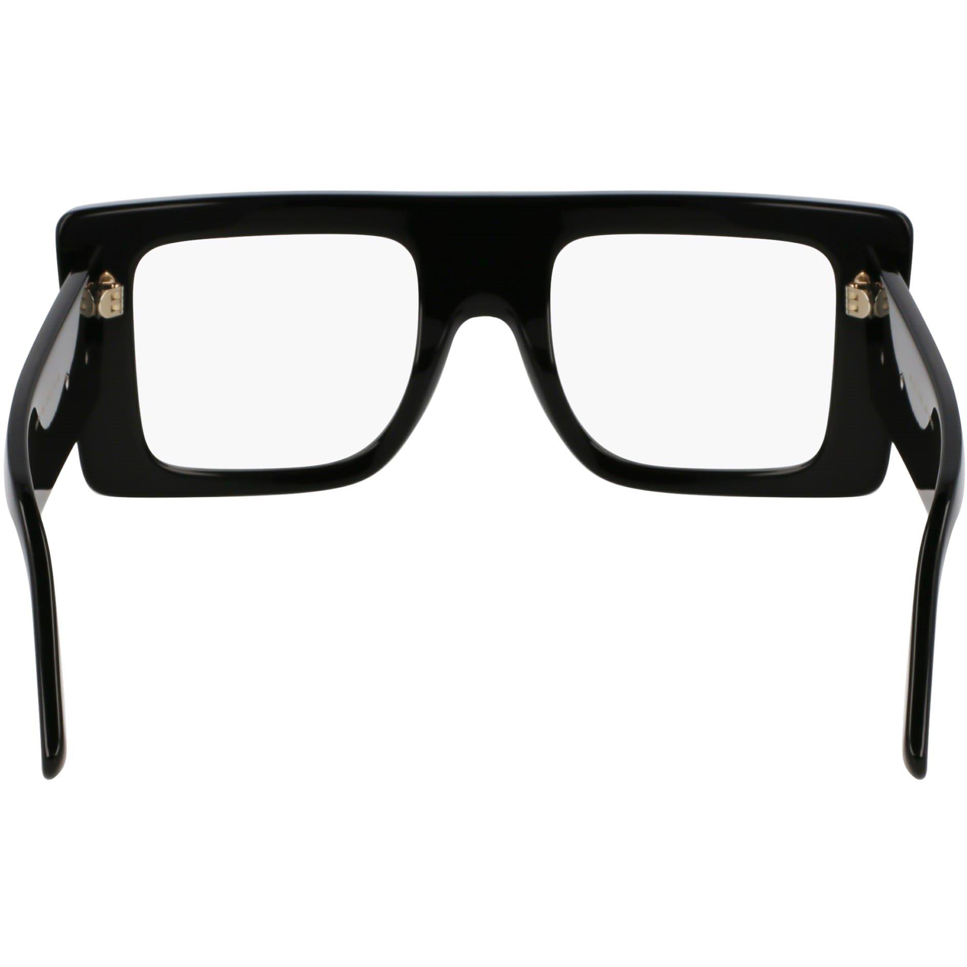 Black Clear - Victoria Beckham - Women's VB677S Rectangle Sunglasses - 5