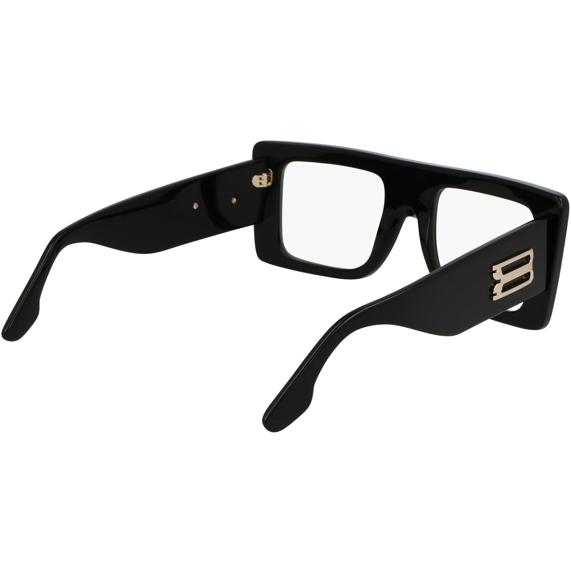 Black Clear - Victoria Beckham - Women's VB677S Rectangle Sunglasses - 6