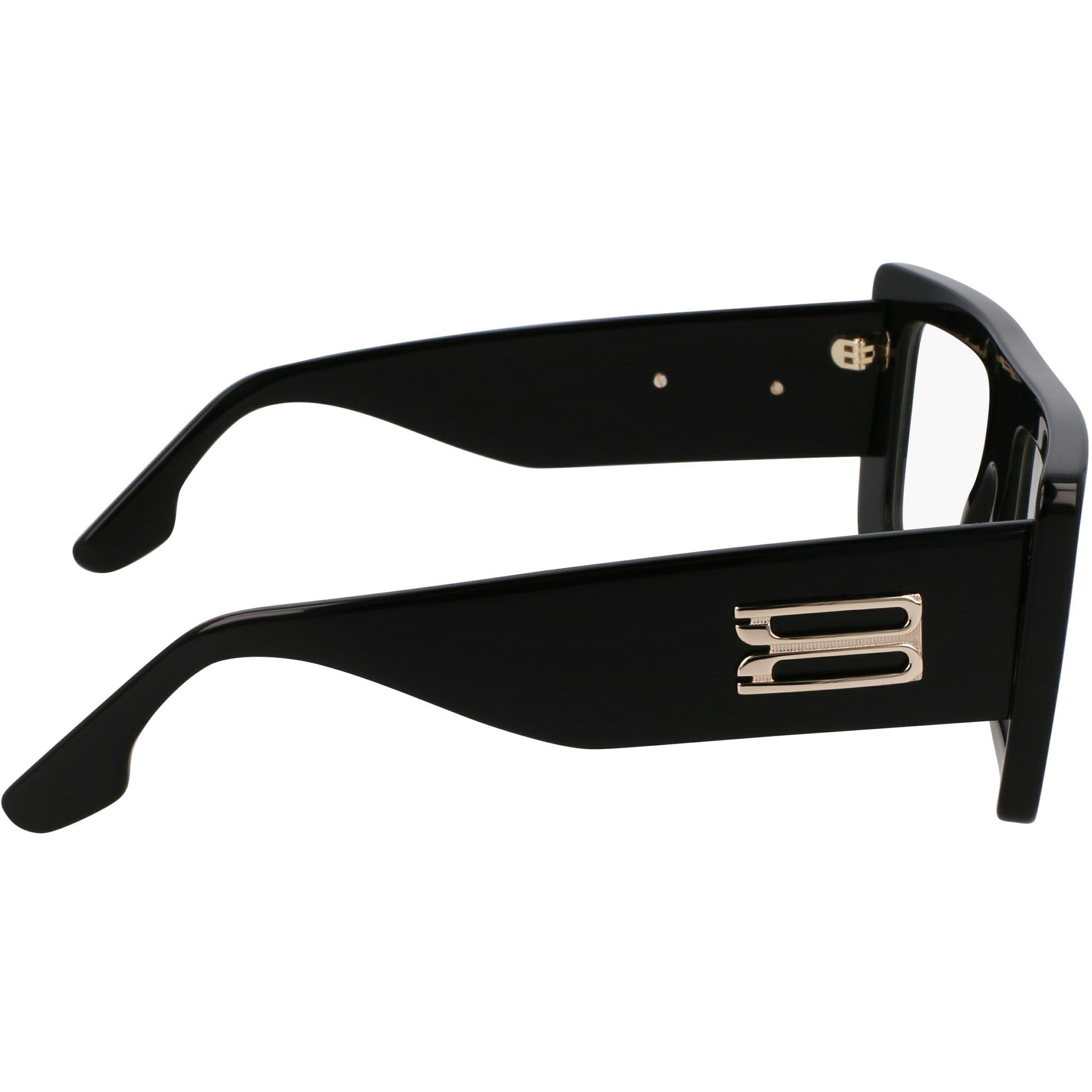 Black Clear - Victoria Beckham - Women's VB677S Rectangle Sunglasses - 7