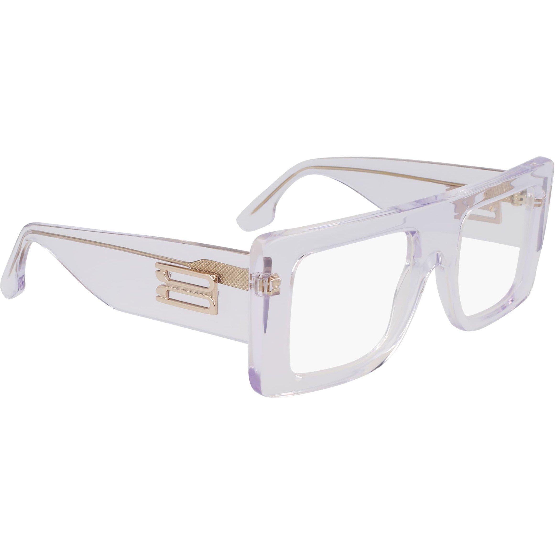 Crystal Clear - Victoria Beckham - Women's VB677S Rectangle Sunglasses - 2