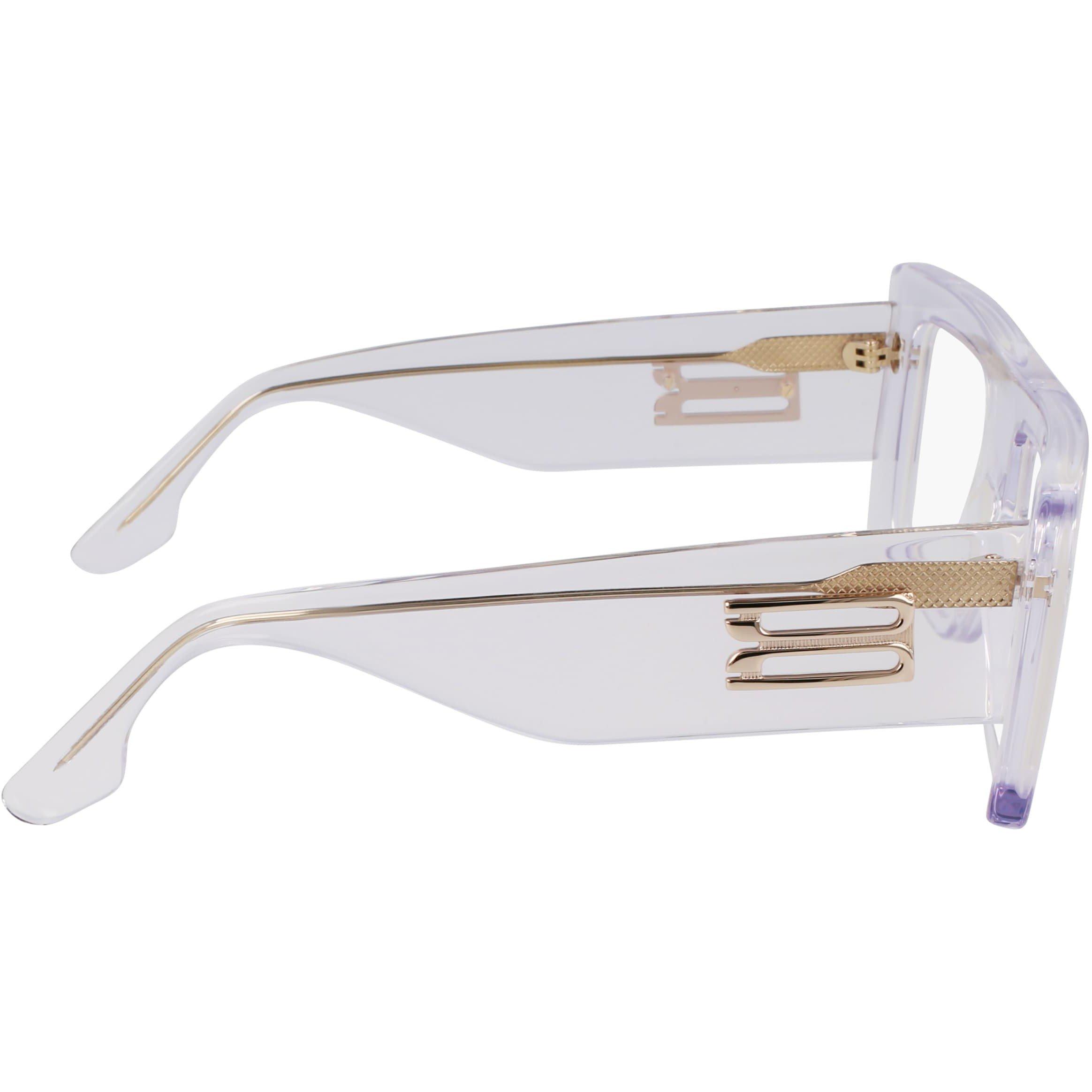 Crystal Clear - Victoria Beckham - Women's VB677S Rectangle Sunglasses - 7