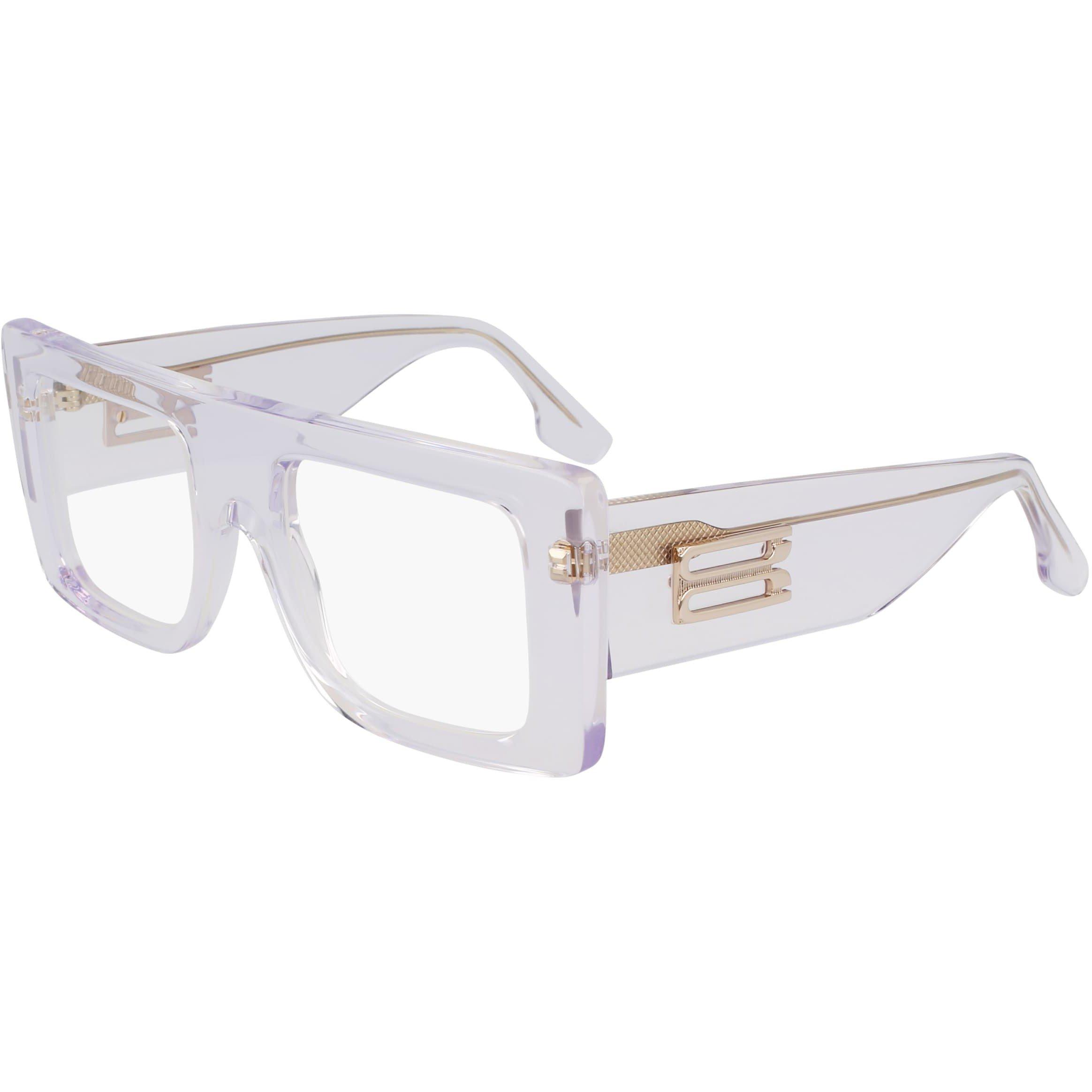 Crystal Clear - Victoria Beckham - Women's VB677S Rectangle Sunglasses - 9