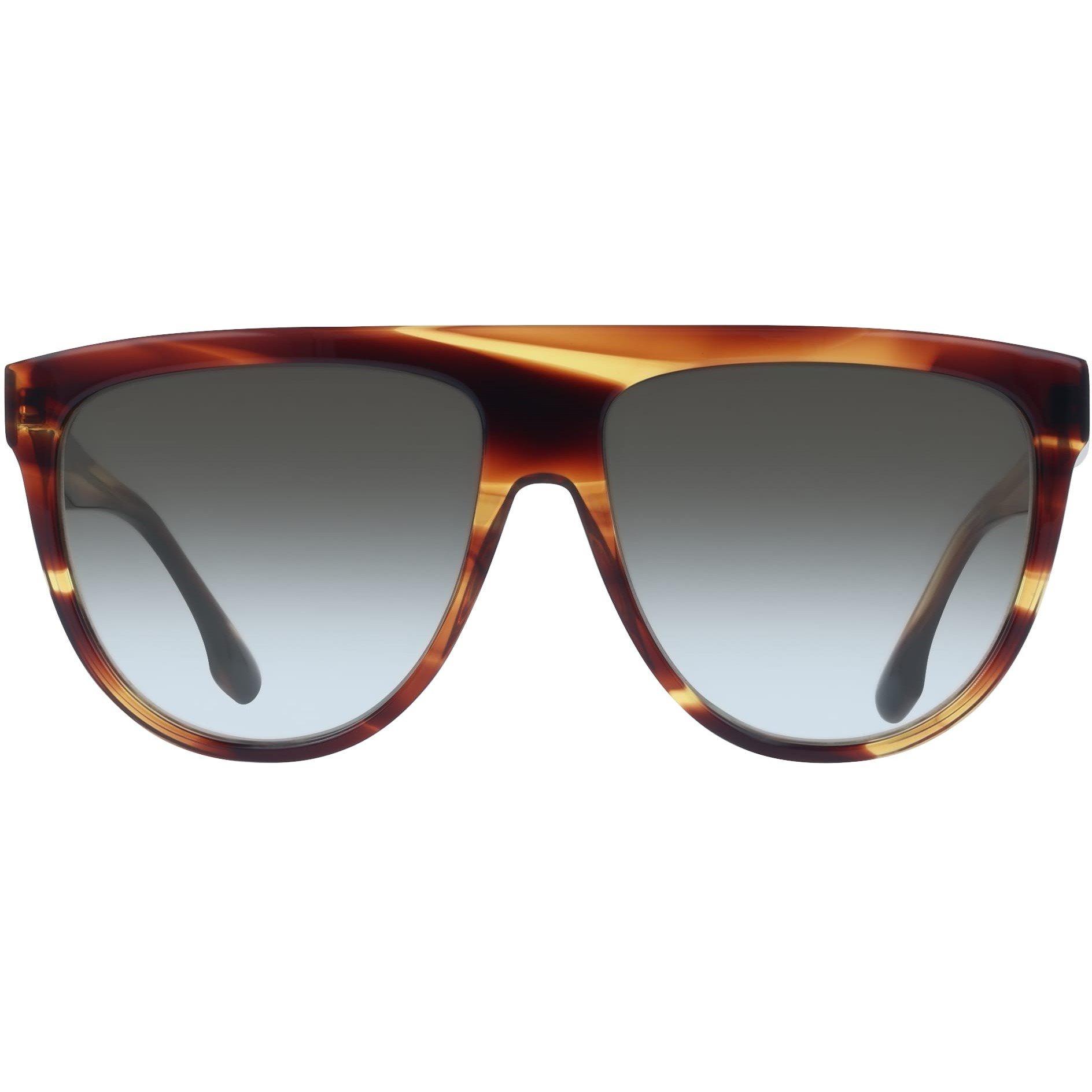 Striped Brown - Victoria Beckham - Women's VB680S Sunglasses - 8