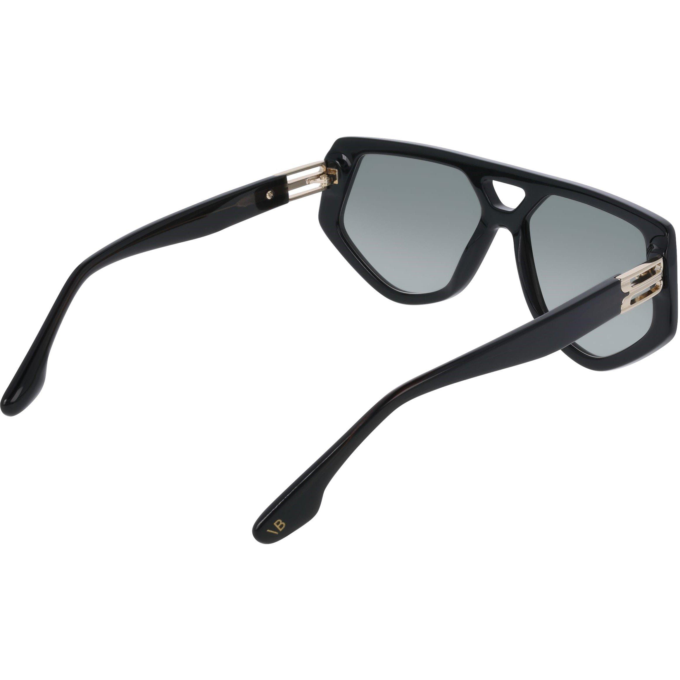 Metallic Green - Victoria Beckham - Women's VB681S Rectangle Sunglasses - 6