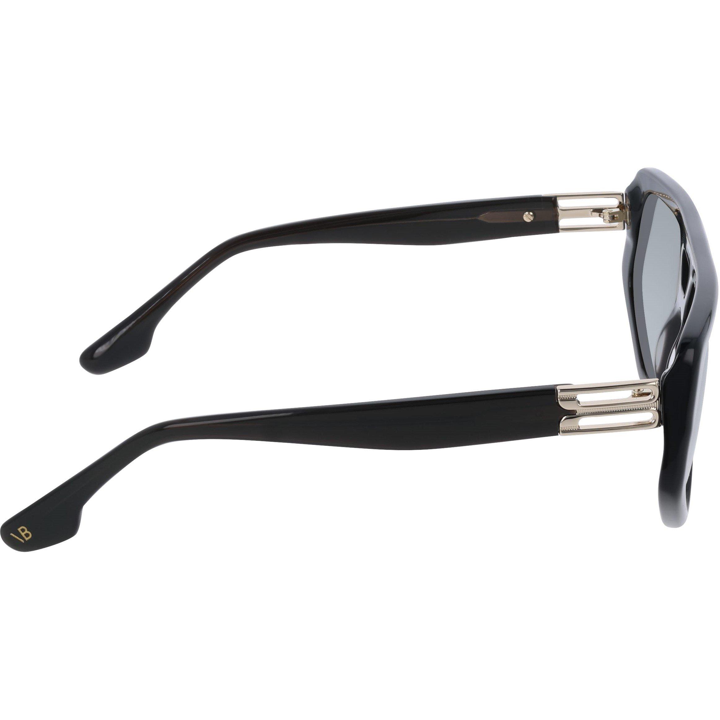 Metallic Green - Victoria Beckham - Women's VB681S Rectangle Sunglasses - 7