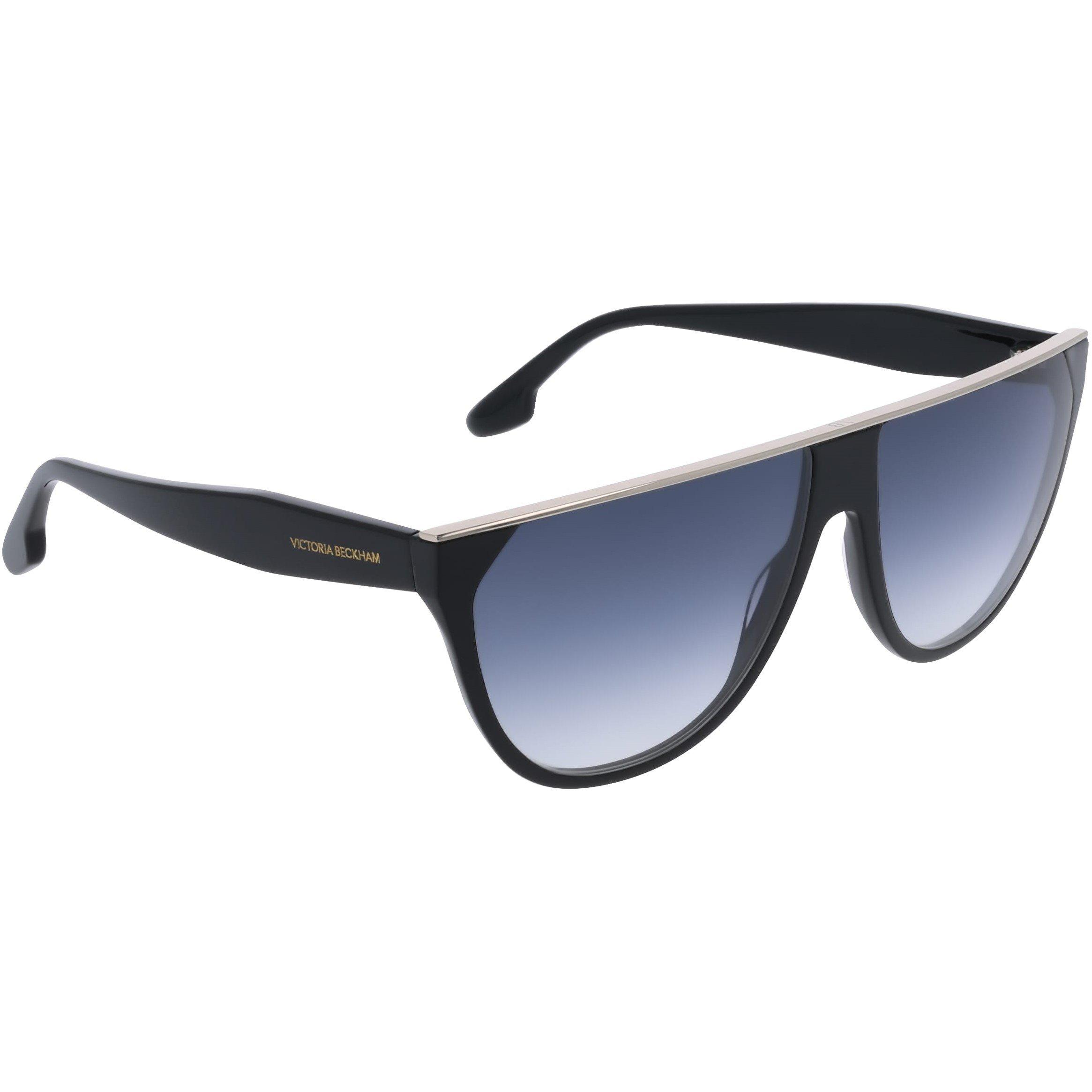 Black - Victoria Beckham - Women's Round Sunglasses - 2
