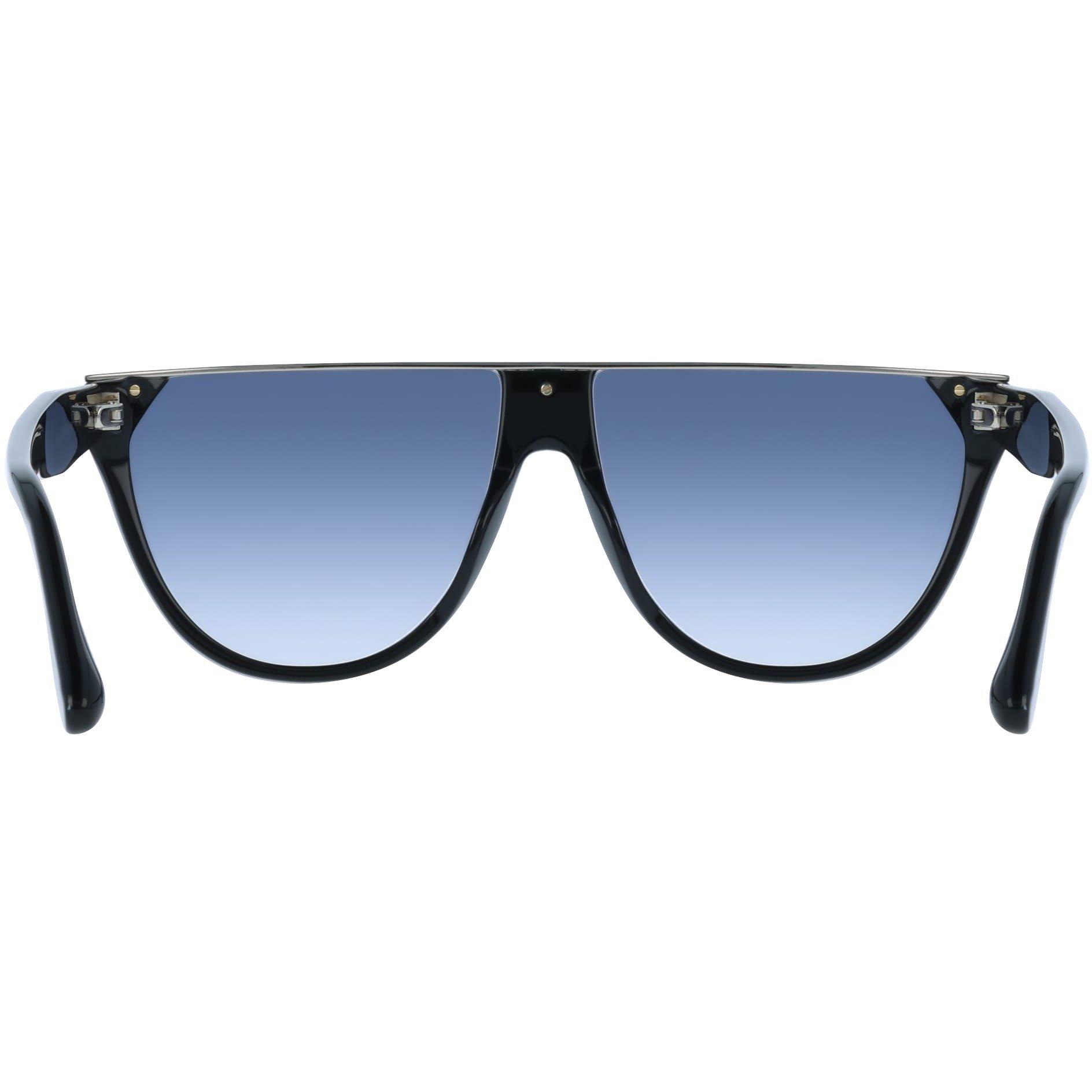 Black - Victoria Beckham - Women's Round Sunglasses - 5