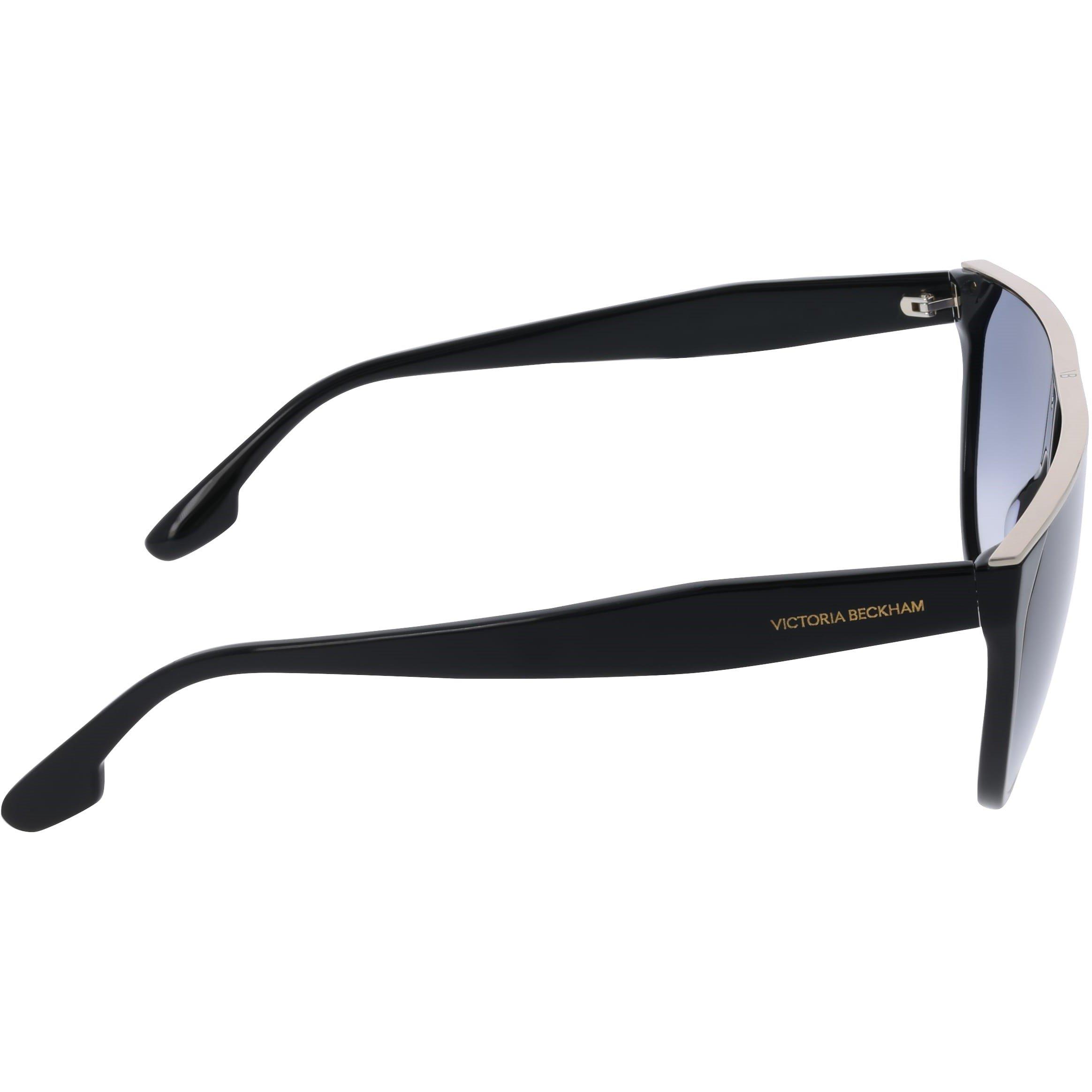 Black - Victoria Beckham - Women's Round Sunglasses - 7