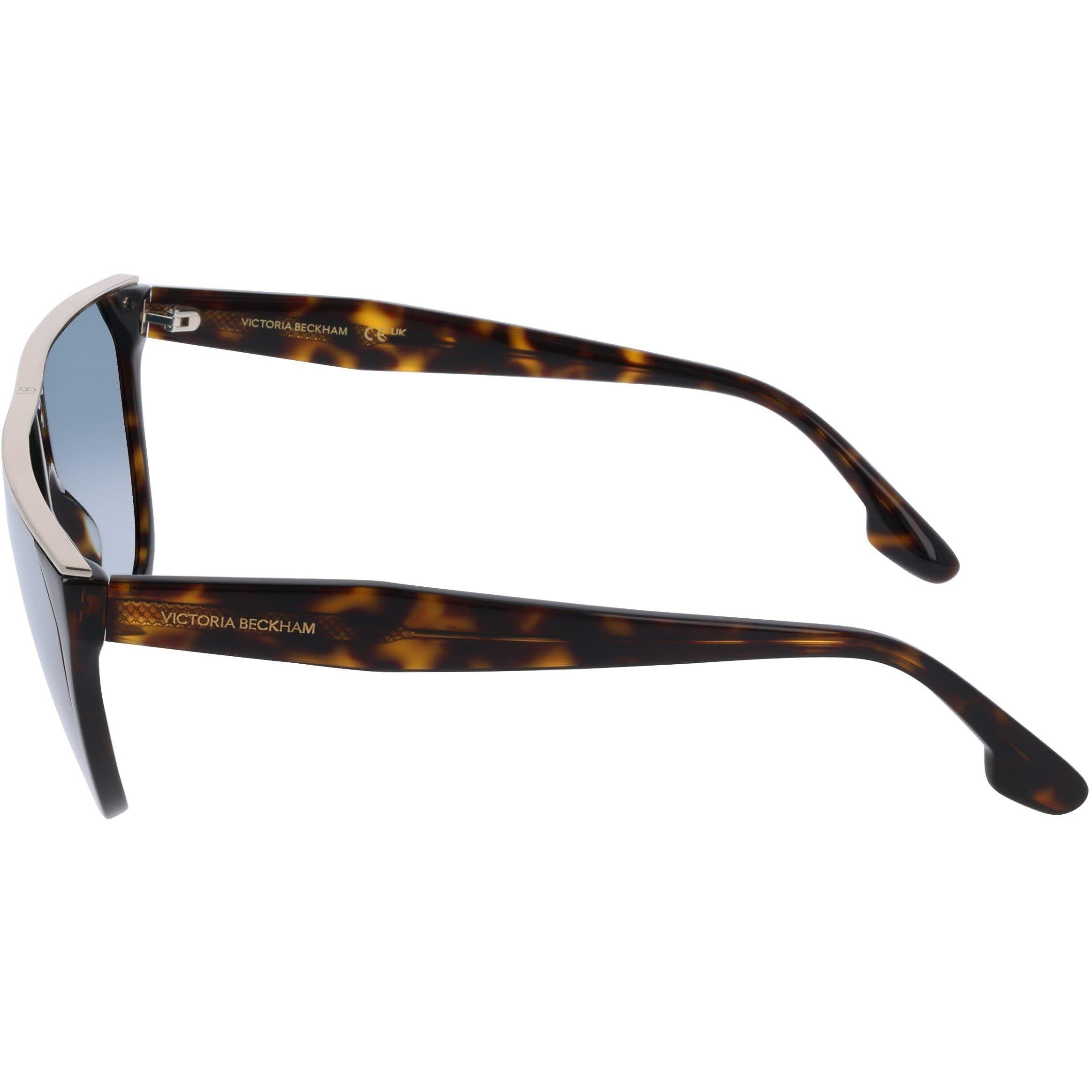 Dark Havana - Victoria Beckham - Women's Round Sunglasses - 3