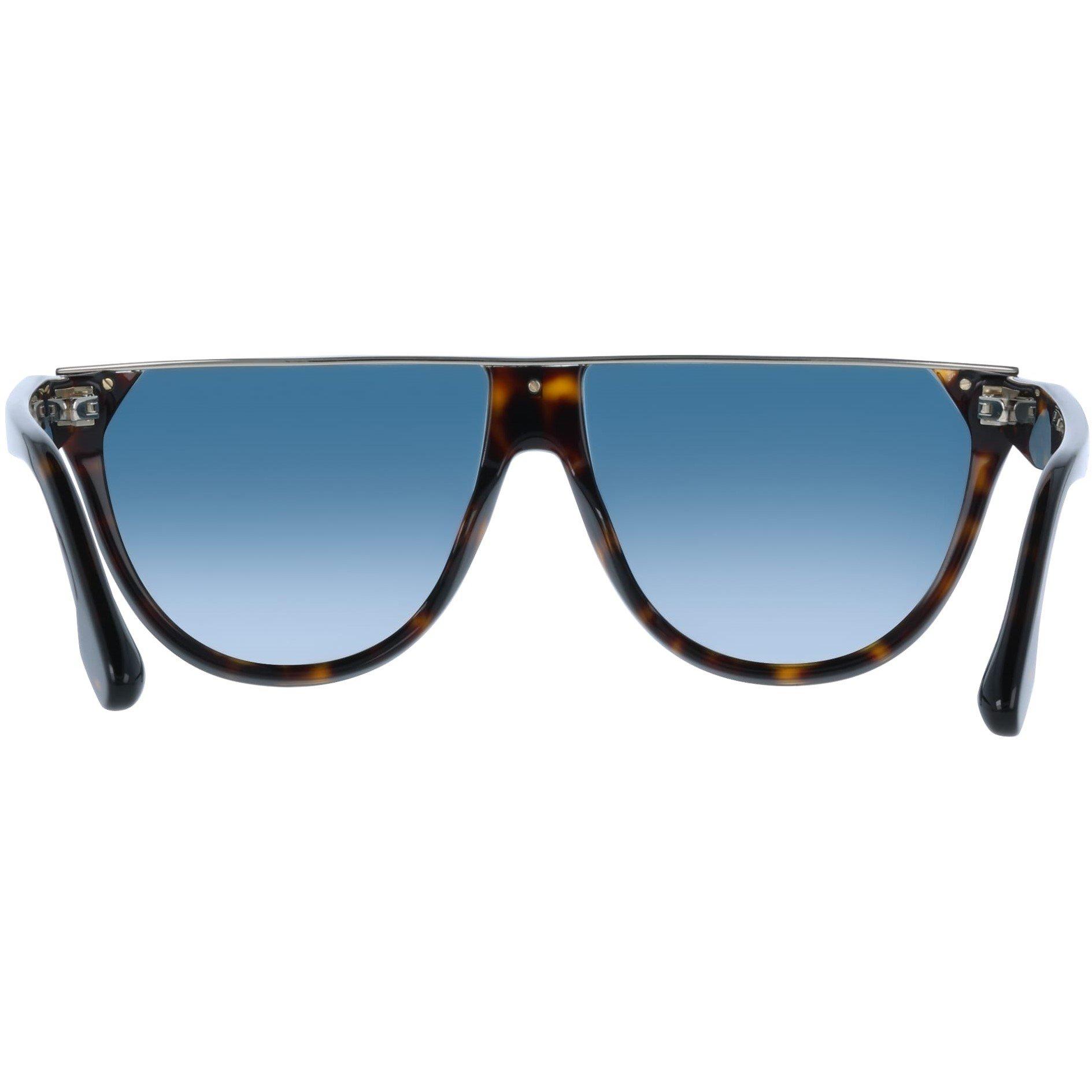 Dark Havana - Victoria Beckham - Women's Round Sunglasses - 5