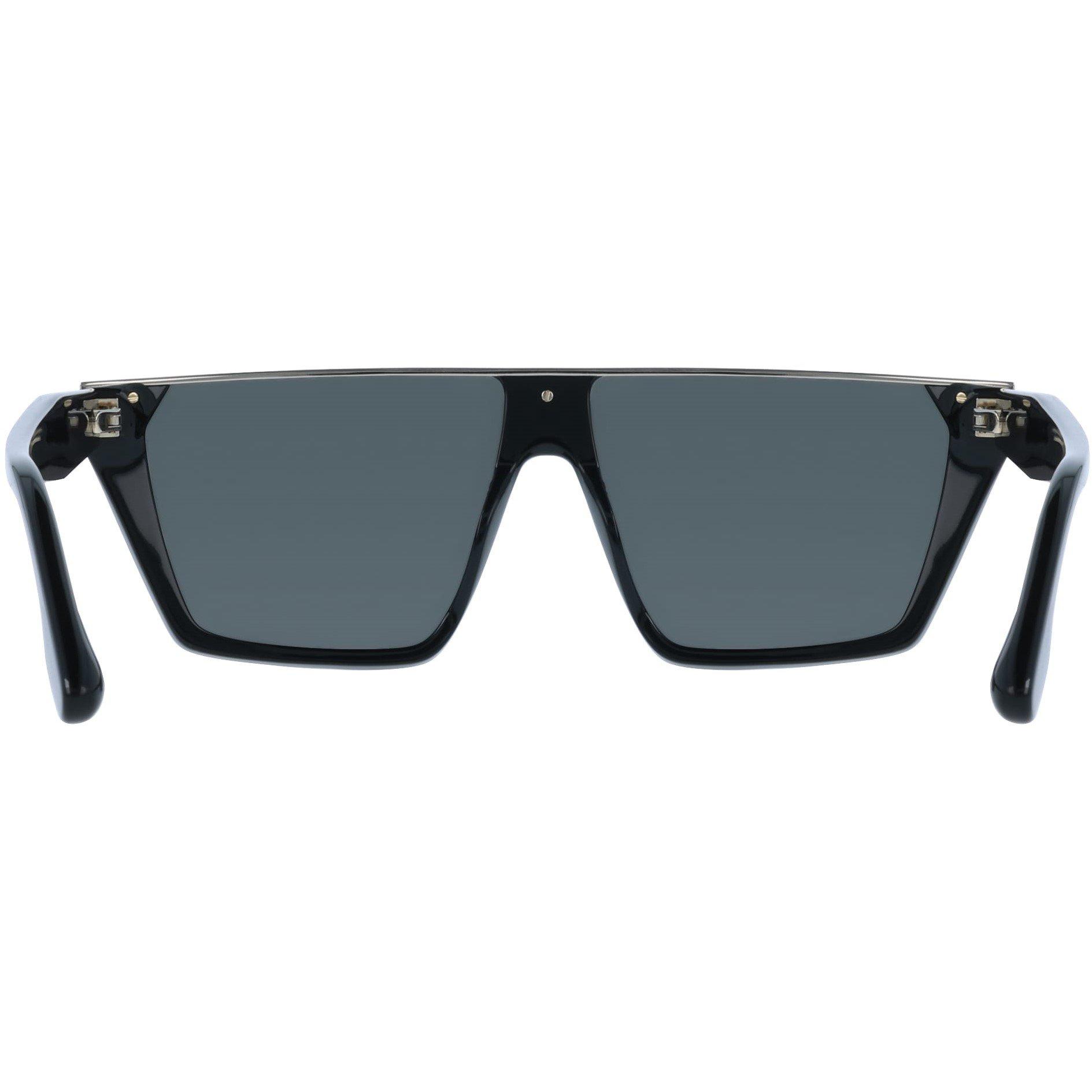 Black - Victoria Beckham - Women's VB683S Rectangle Sunglasses - 5