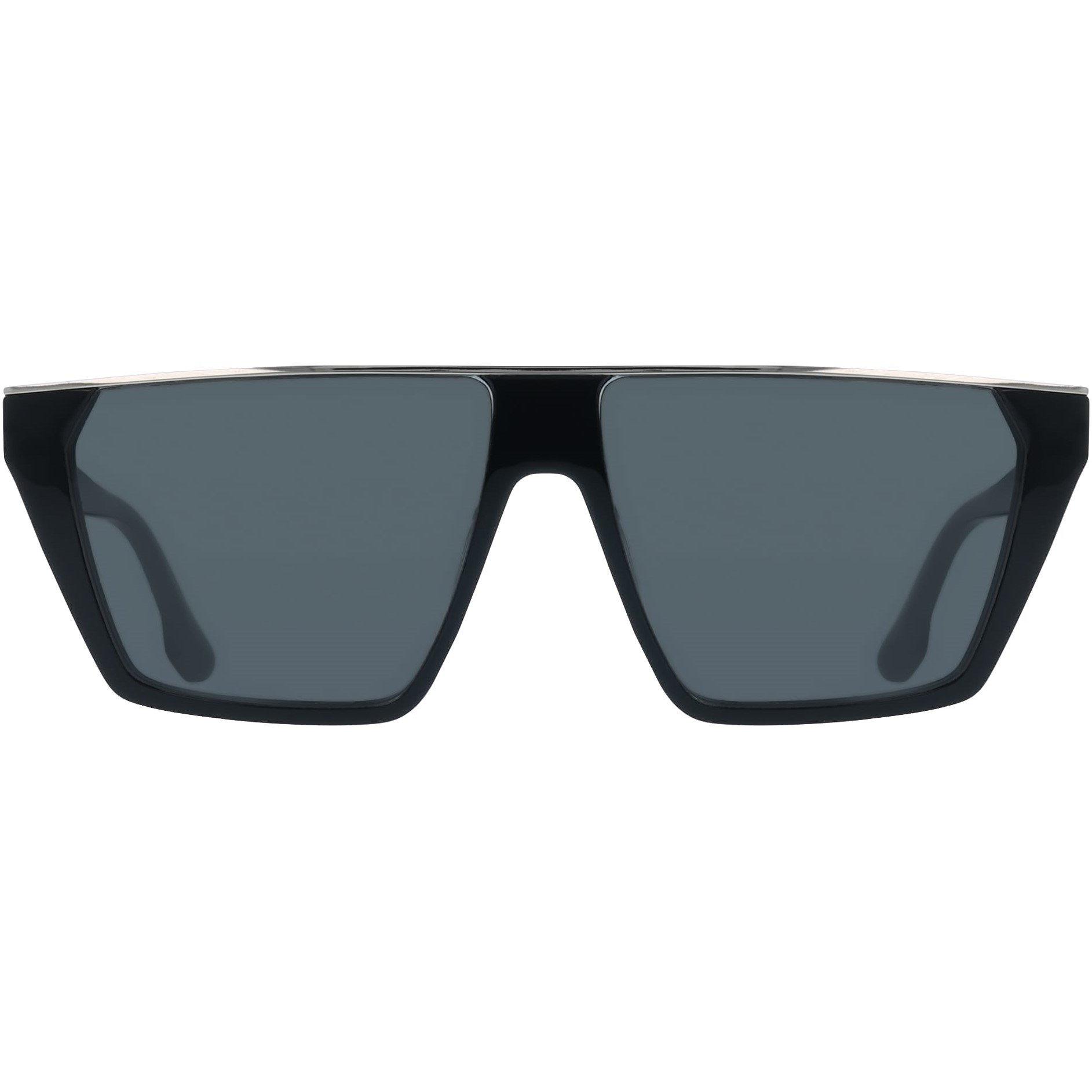 Black - Victoria Beckham - Women's VB683S Rectangle Sunglasses - 8