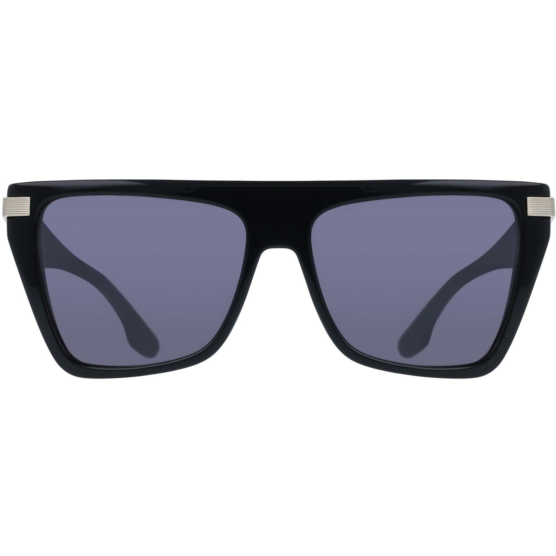 Black - Victoria Beckham - Women's VB684S Rectangle Sunglasses - 8