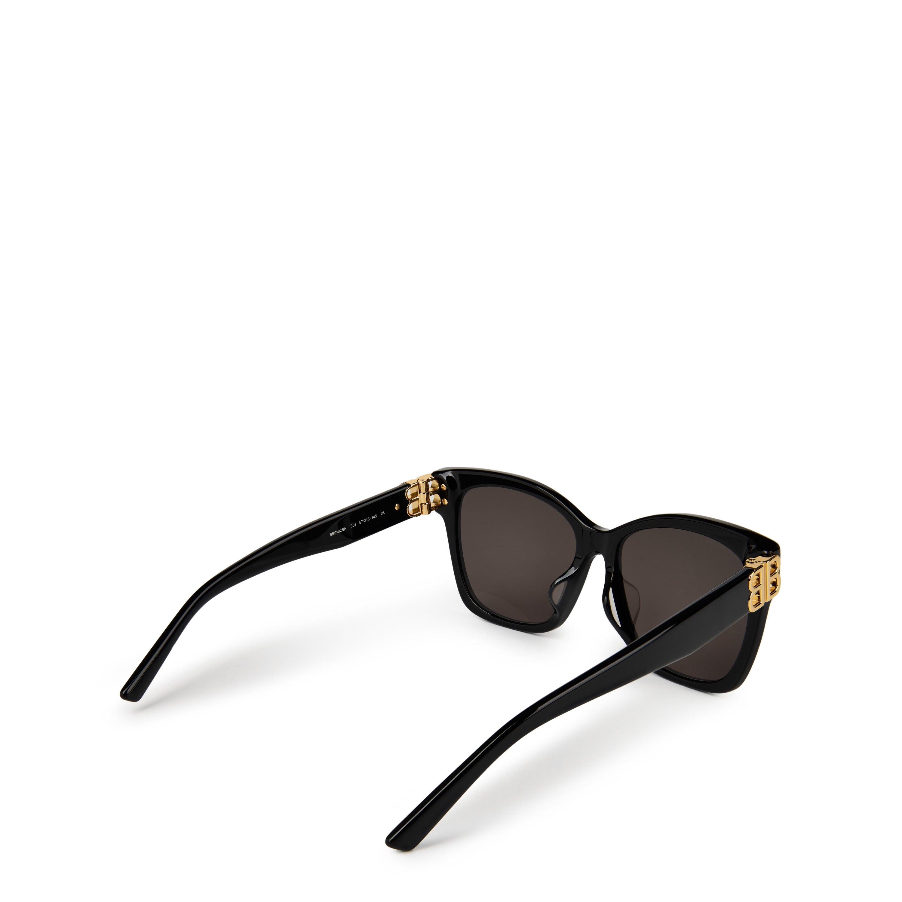 Black - Balenciaga - Dynasty Square Sunglasses - 3