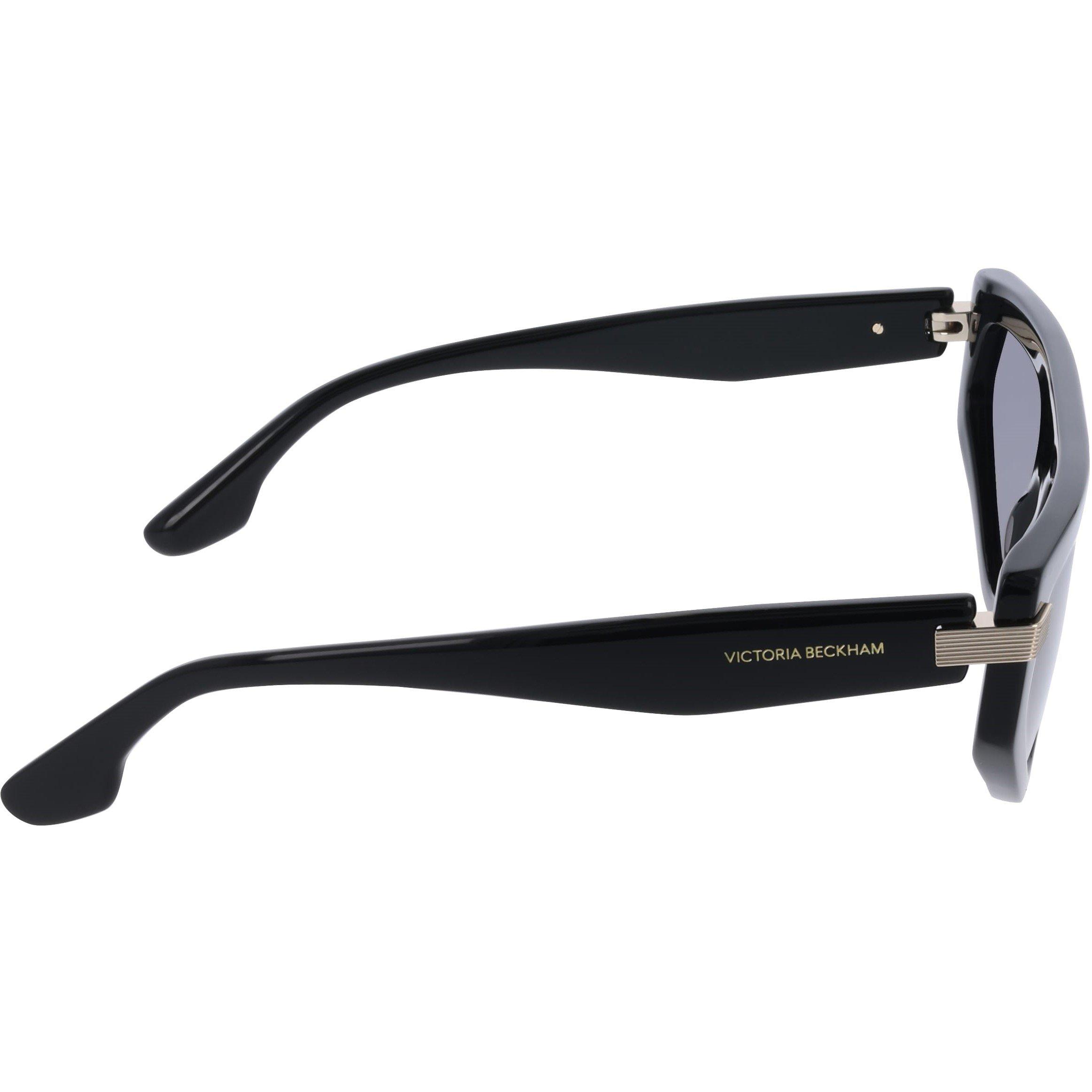 Black - Victoria Beckham - Women's Round Sunglasses - 7