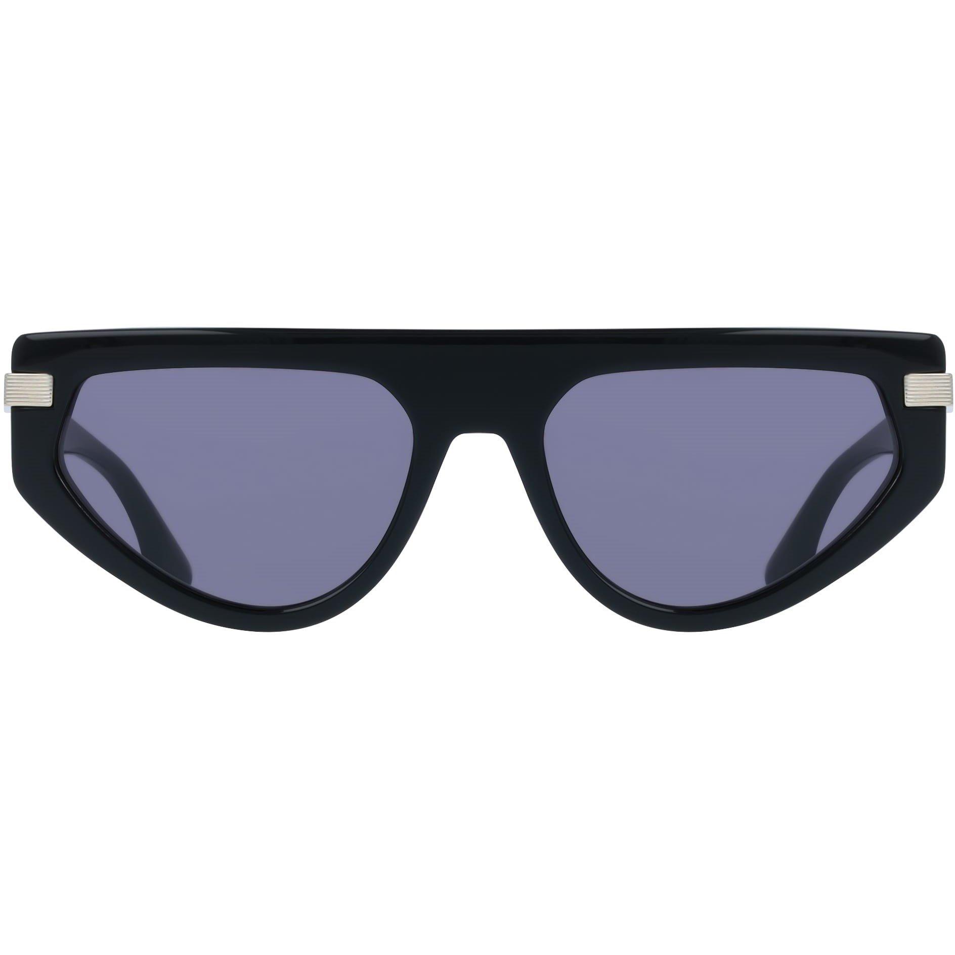 Black - Victoria Beckham - Women's Round Sunglasses - 8