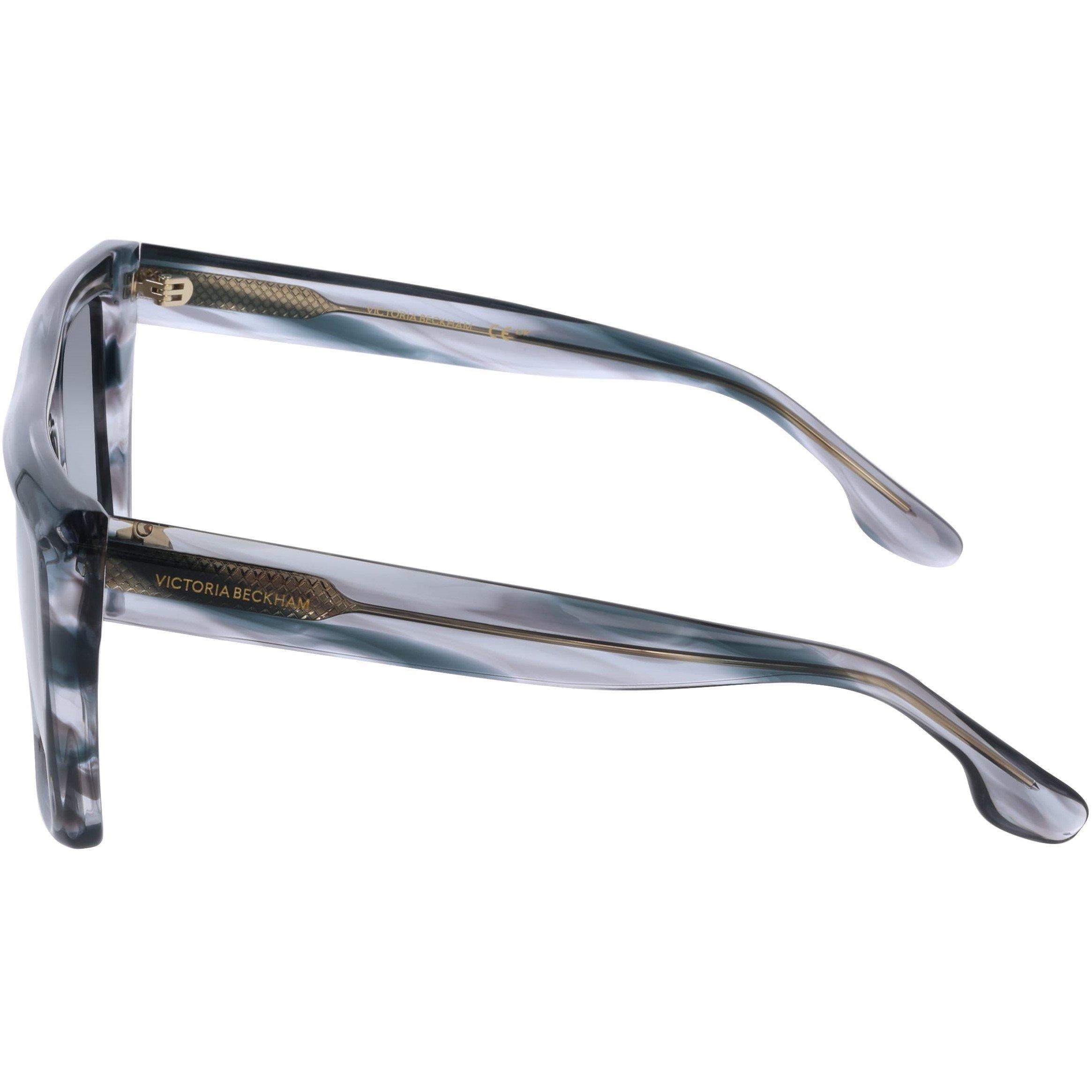 Grey Horn - Victoria Beckham - Women's VB686S Square Sunglasses - 3