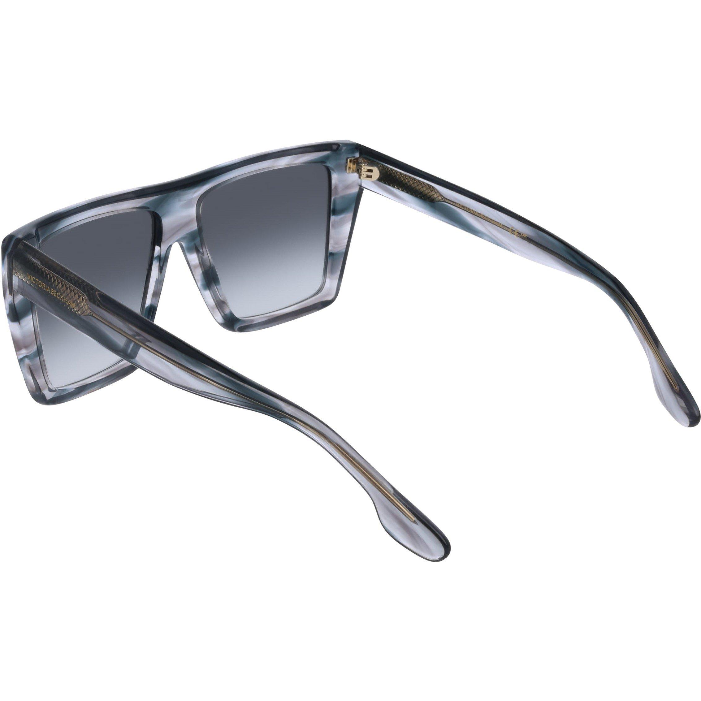 Grey Horn - Victoria Beckham - Women's VB686S Square Sunglasses - 4