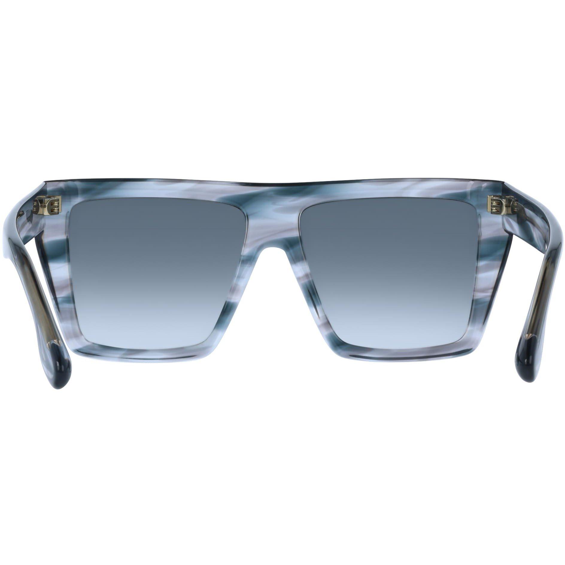Grey Horn - Victoria Beckham - Women's VB686S Square Sunglasses - 5