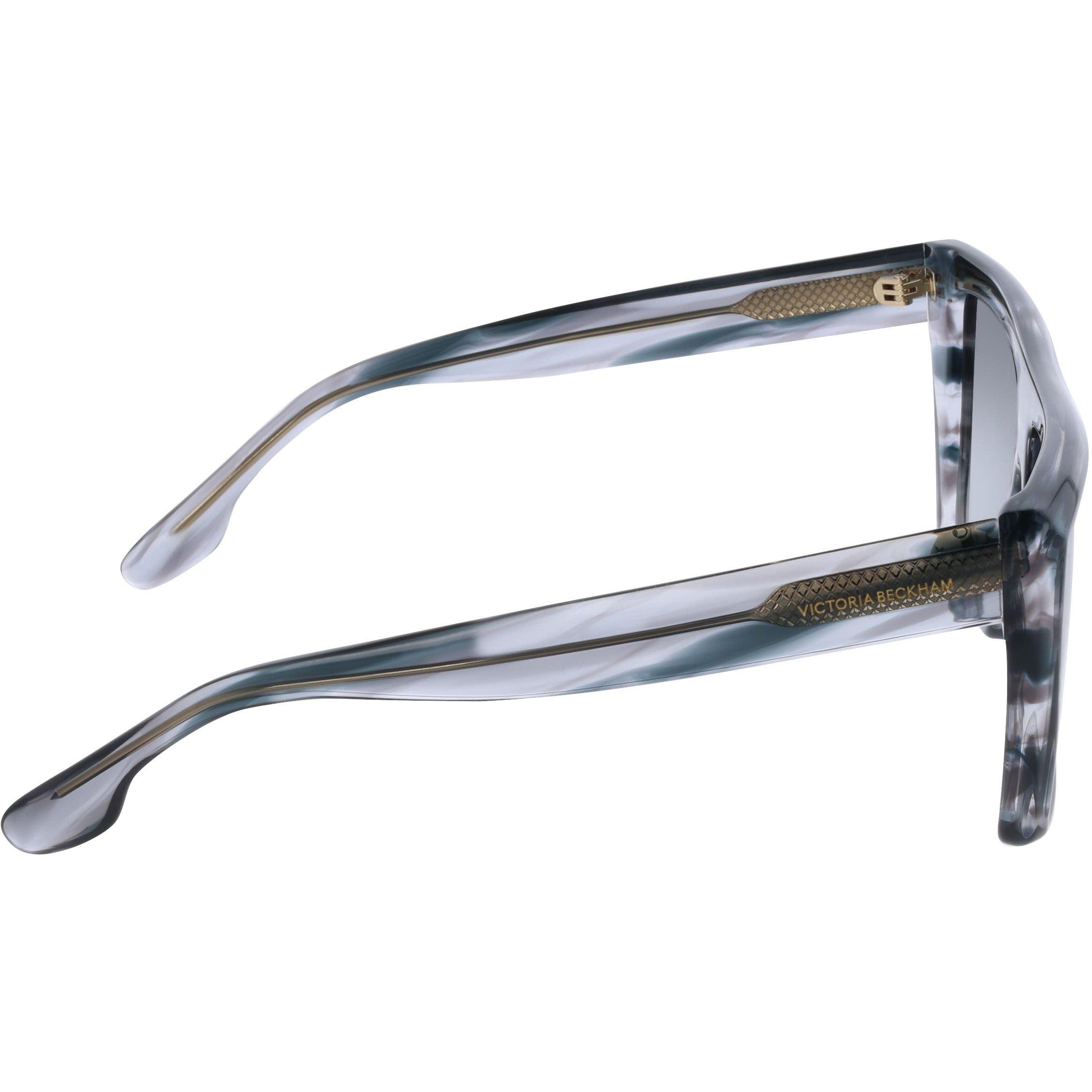 Grey Horn - Victoria Beckham - Women's VB686S Square Sunglasses - 7