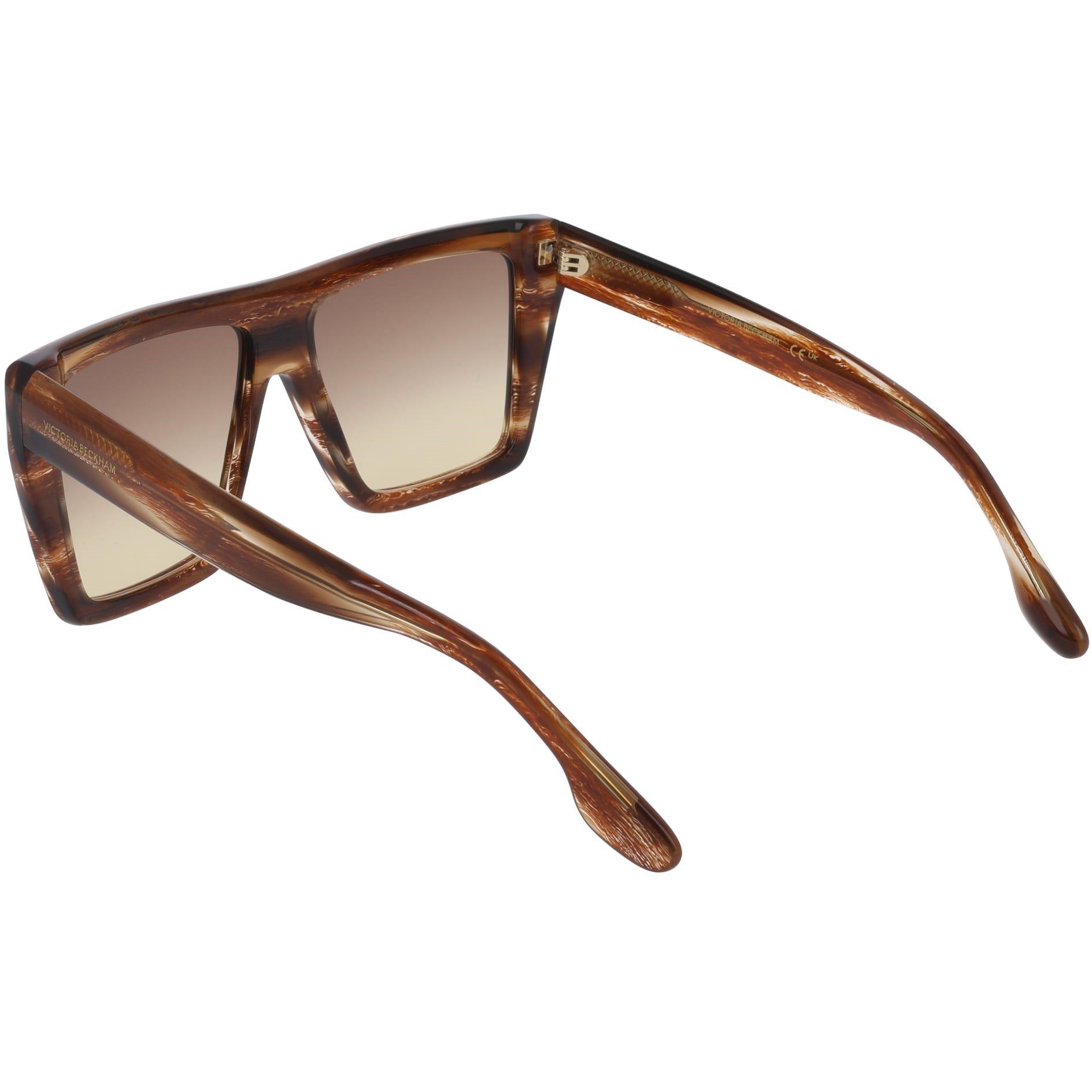 Light Brown - Victoria Beckham - Women's VB686S Square Sunglasses - 4