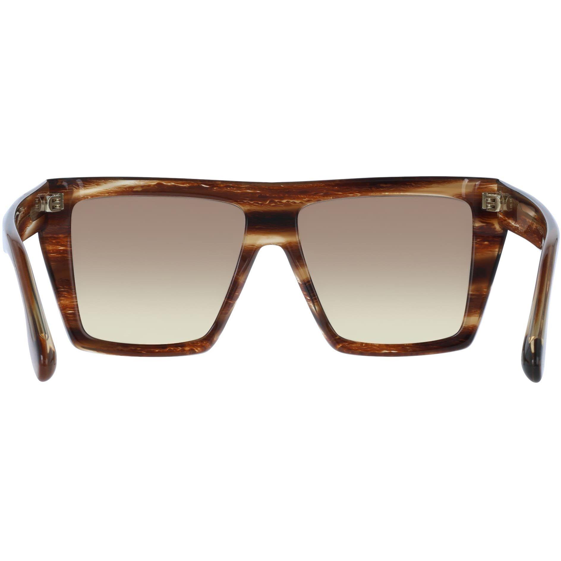 Light Brown - Victoria Beckham - Women's VB686S Square Sunglasses - 5