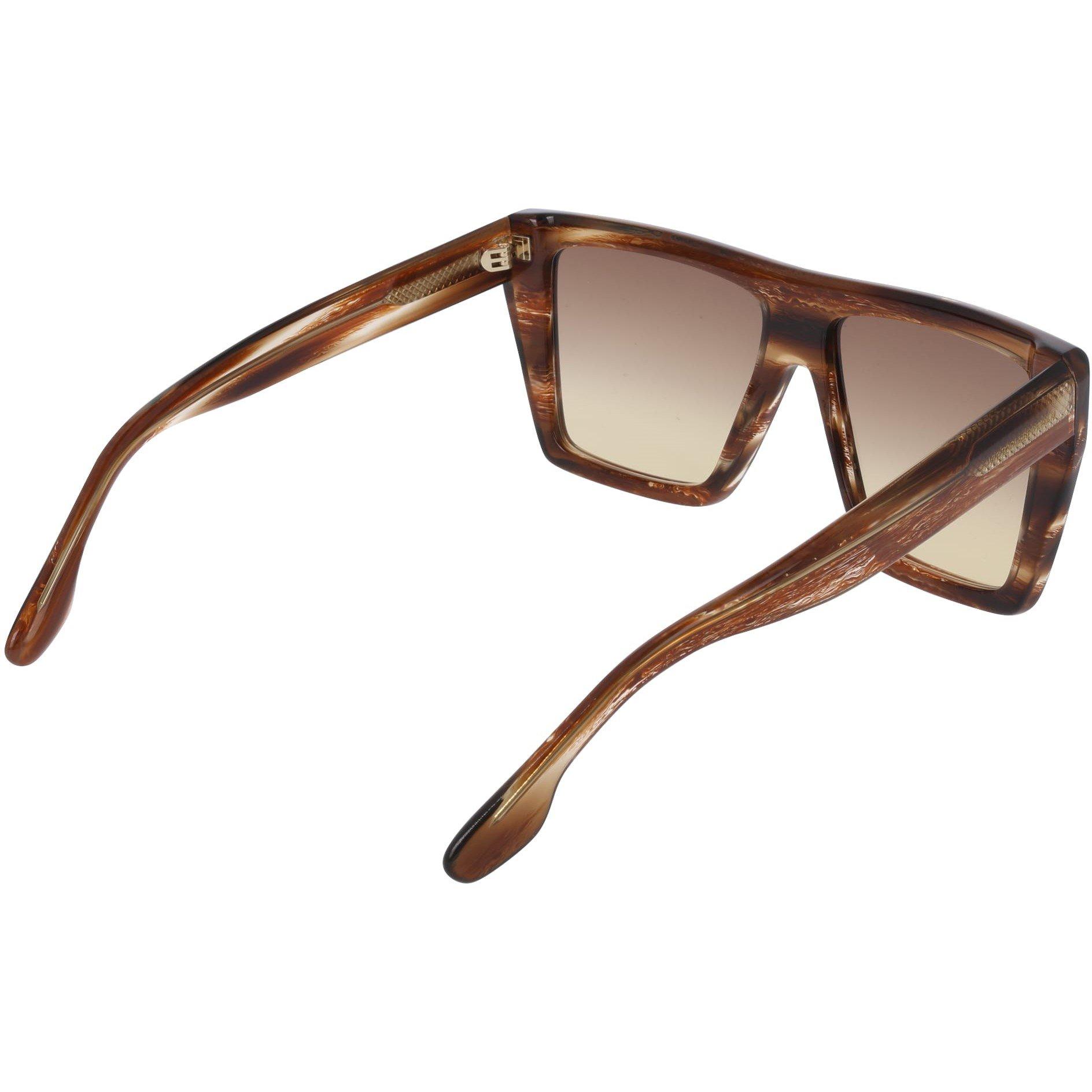 Light Brown - Victoria Beckham - Women's VB686S Square Sunglasses - 6