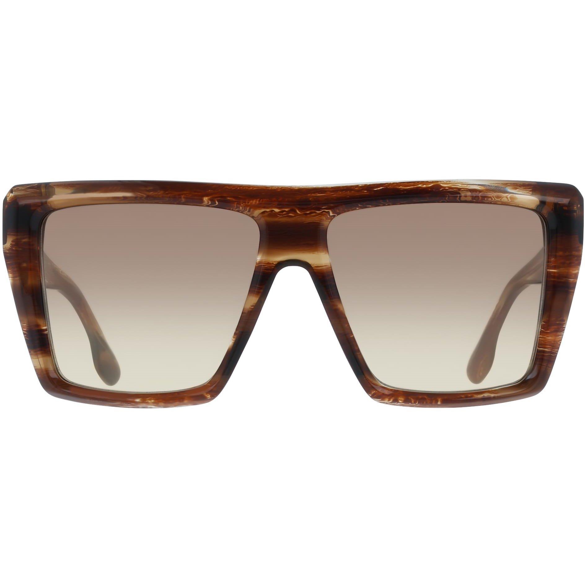 Light Brown - Victoria Beckham - Women's VB686S Square Sunglasses - 8