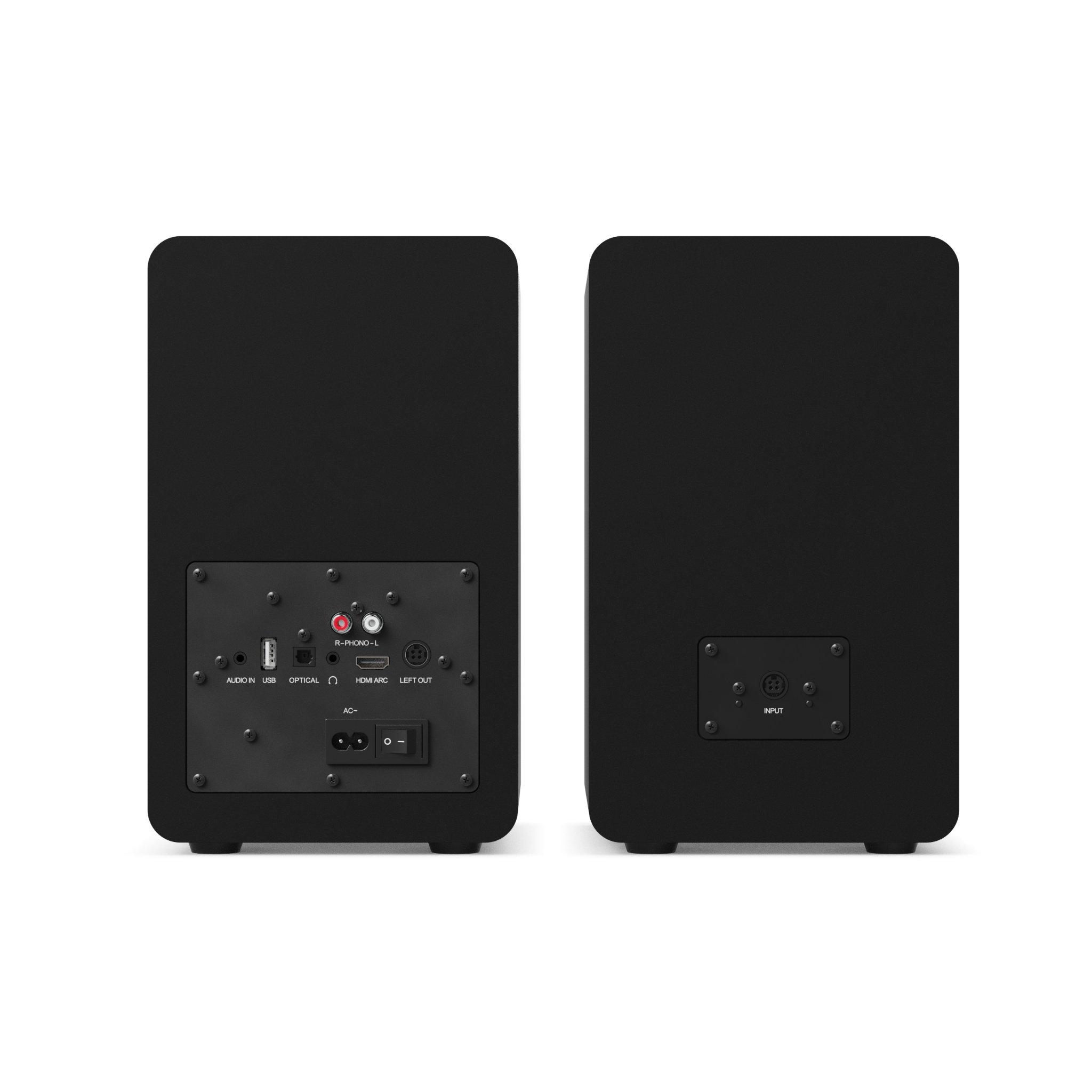 Black - MAJORITY - D100X Bookshelf Speakers - 2