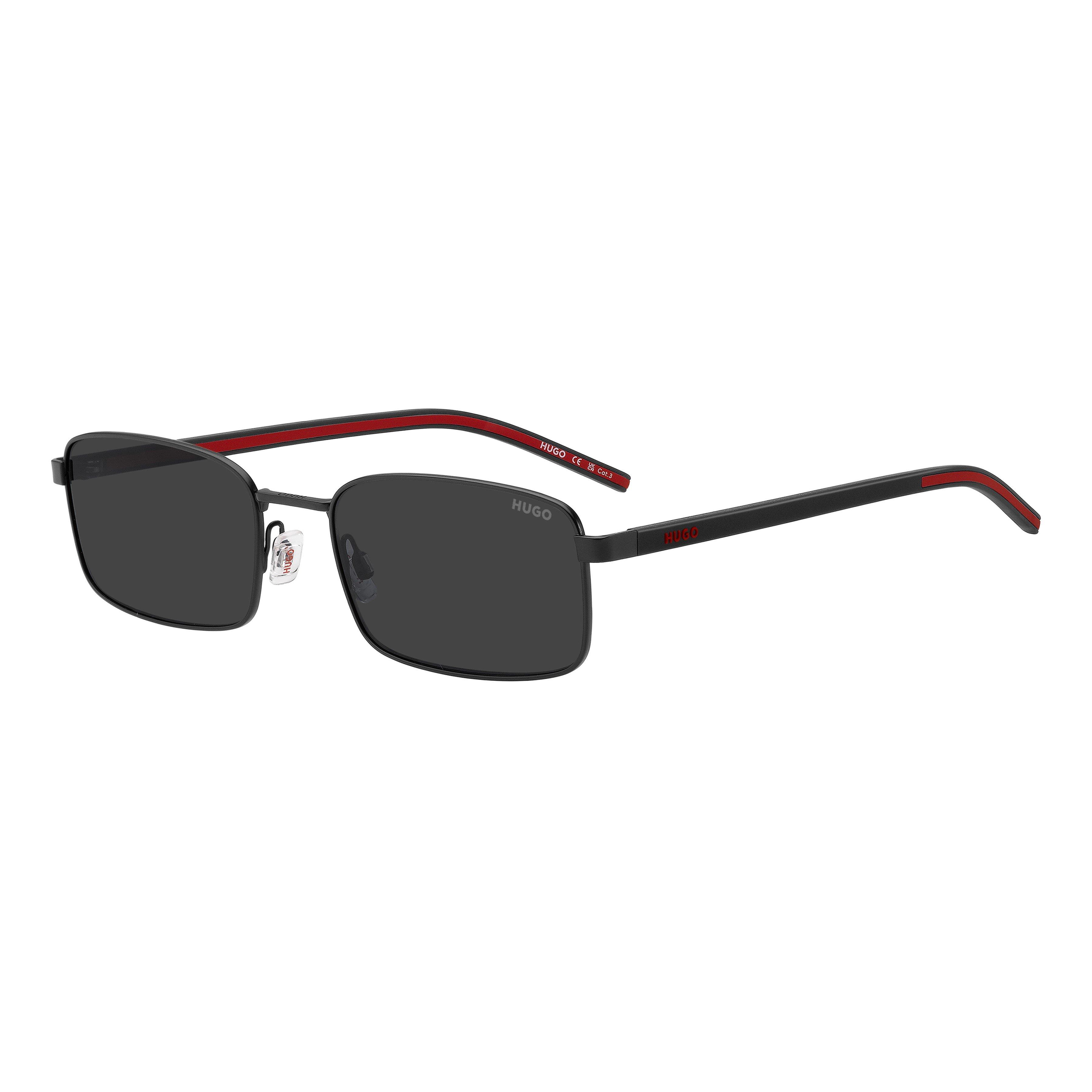 Matte Black - Hugo - HugoSun Rectangular Sn71 - 1