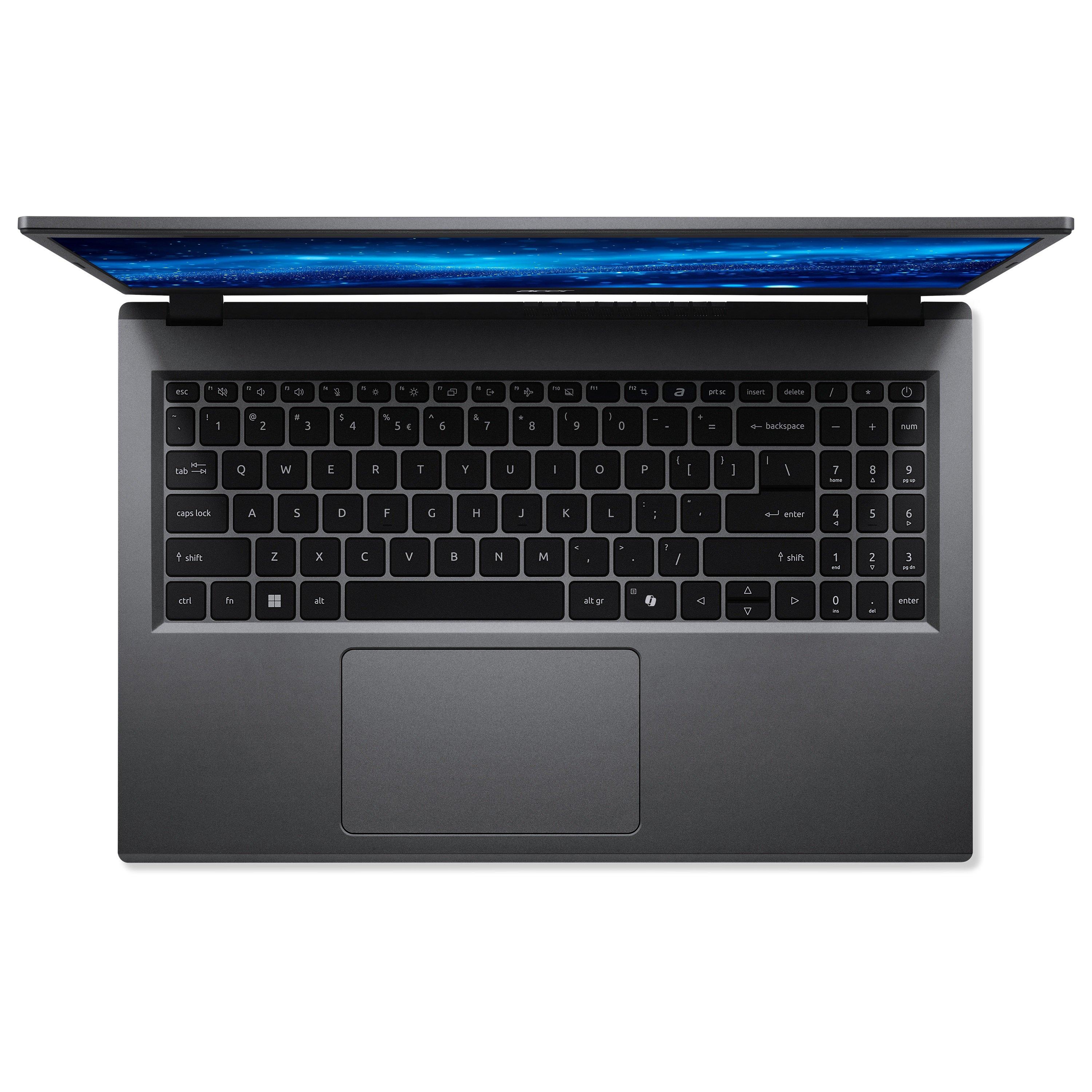 Iron / Grey - Acer - Acer Extensa 15 EX215-24 15 Inch Laptop - AMD Ryzen 5 7520U 8GB 256GB SSD Windows 11 Home - 3