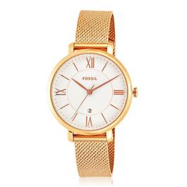 Fossil Fossil Jacqueline Three-Hand Rose Gold-Tone Stainless Steel Watch ES4352