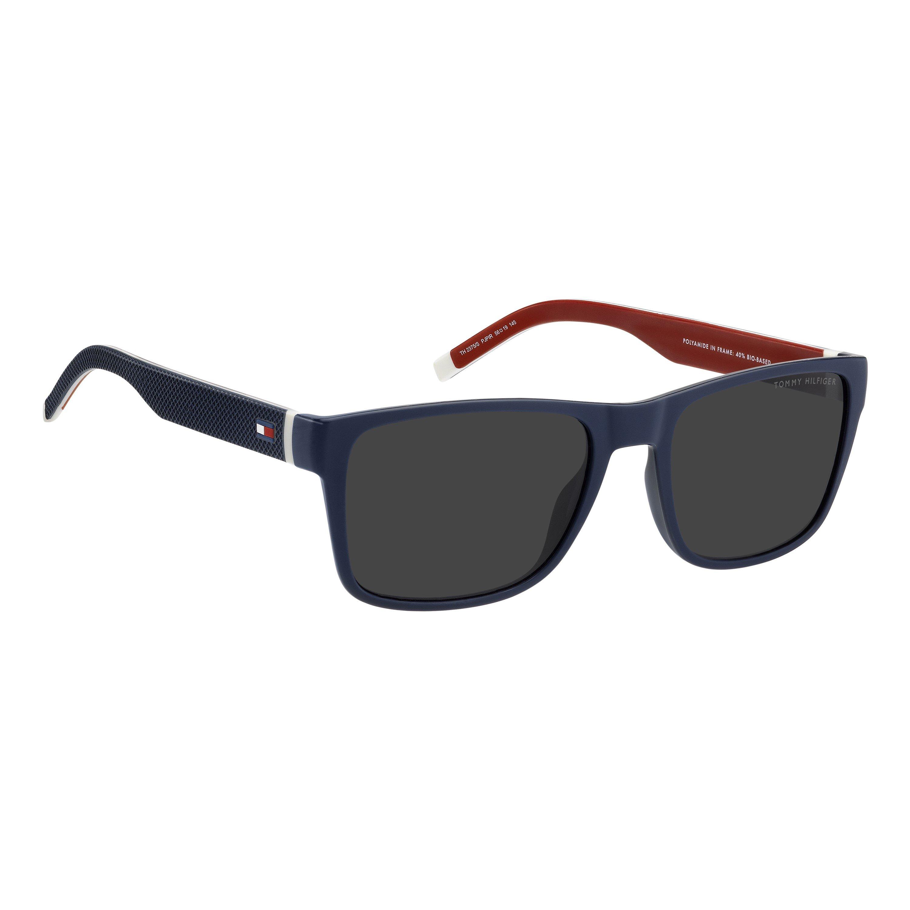 Blue - Tommy Hilfiger - Hil Sun Rectangular Sn71 - 3